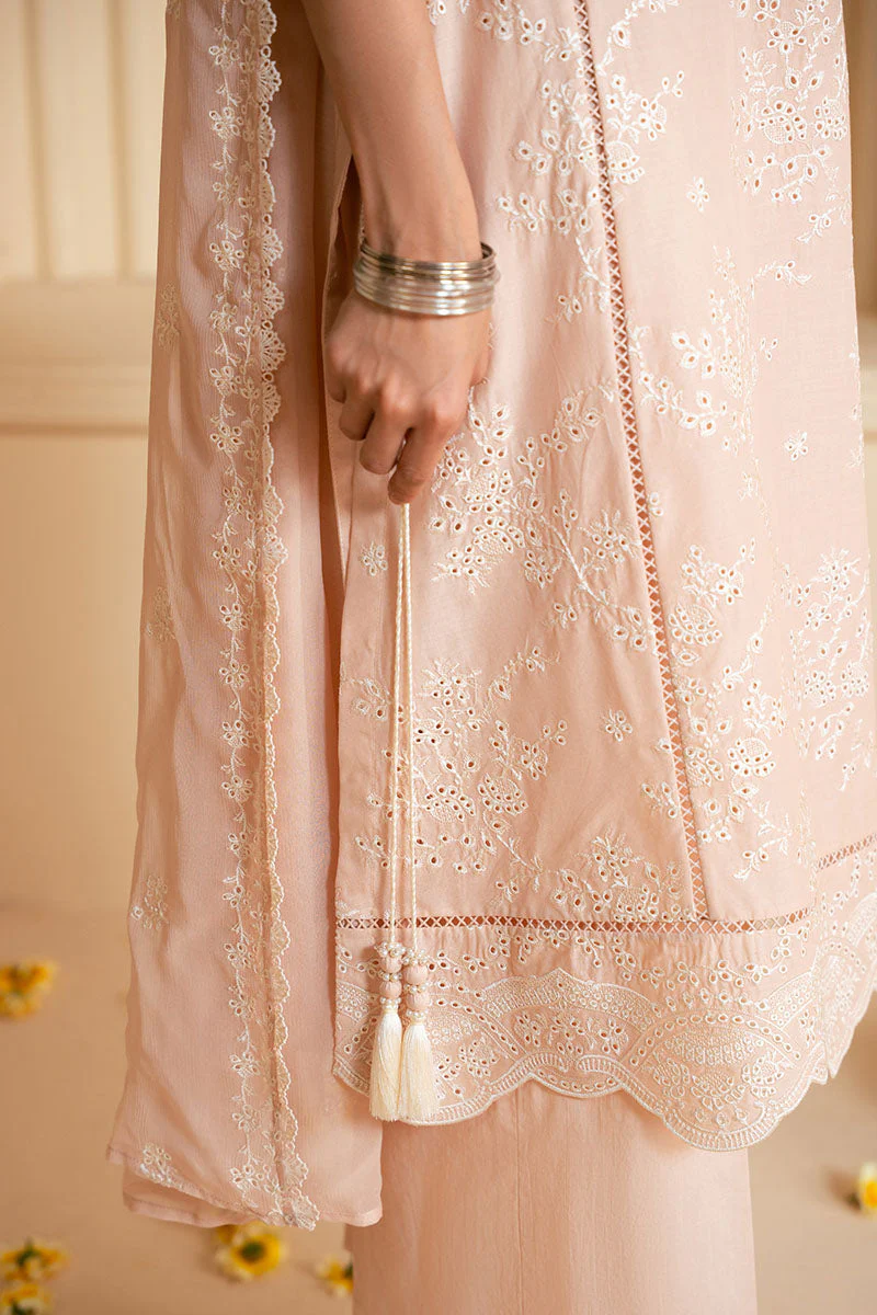 Cross Stitch Rosy Dusk Chikankari Lawn 2025 - Image 2