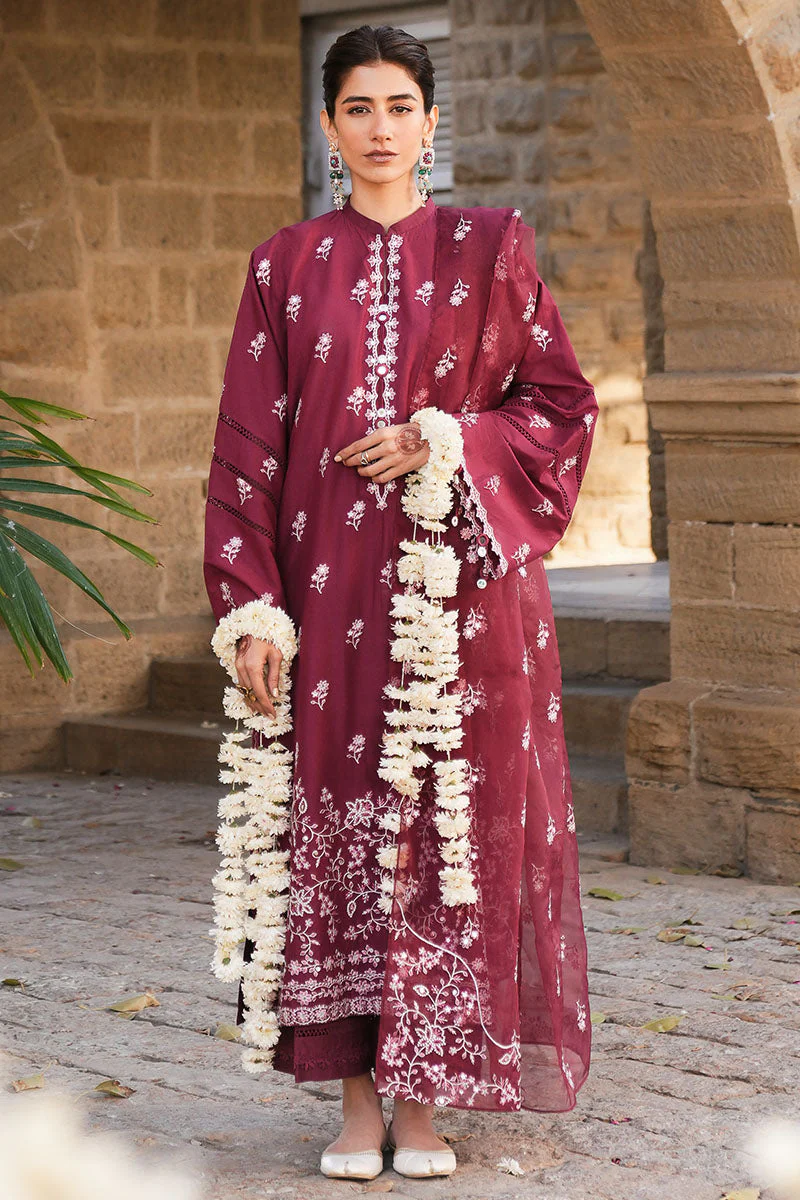 Cross Stitch Ruby Rouge Eid Lawn Collection 2025