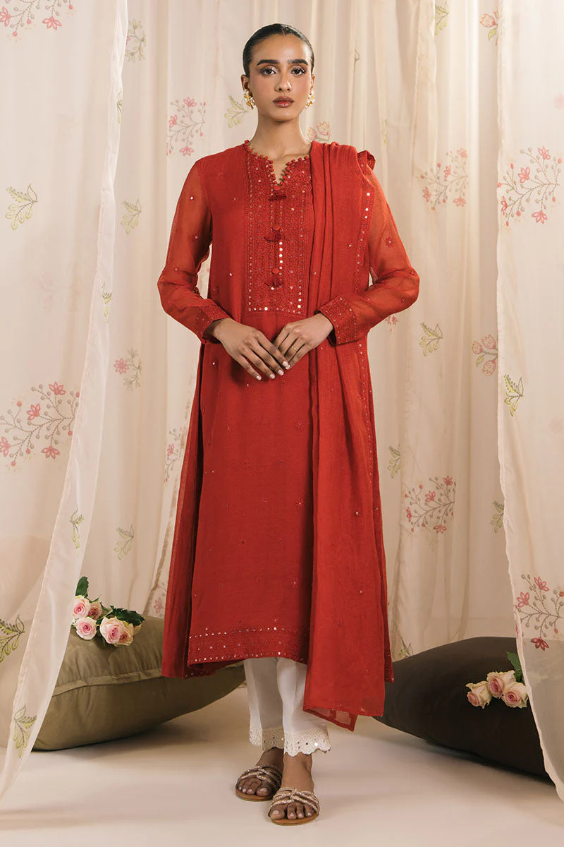 Cross Stitch Scarlet Threads Eid Lawn Collection 2025