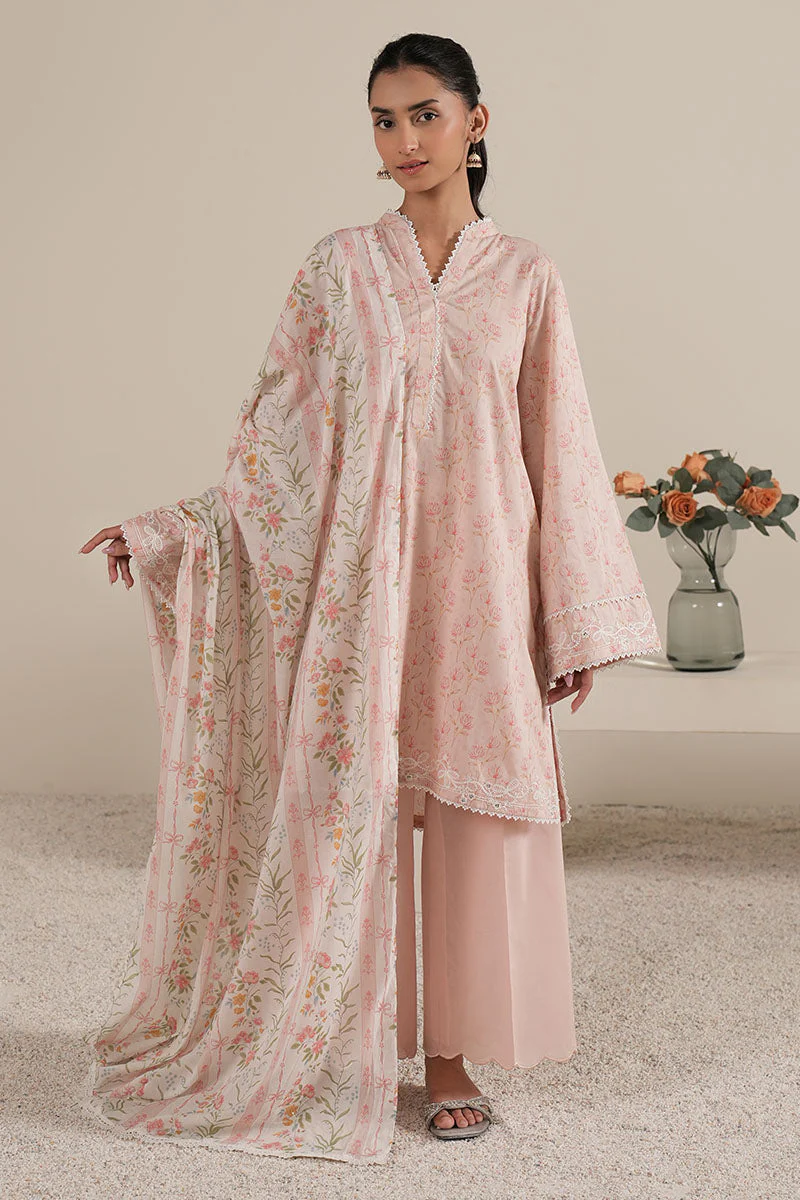 Cross Stitch Serene Tale Daily Khaddar Linen Collection 2025