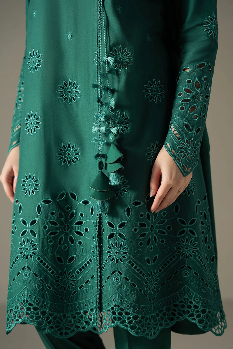 Cross Stitch Verdent Flora Chikankari Lawn 2025 - Image 2