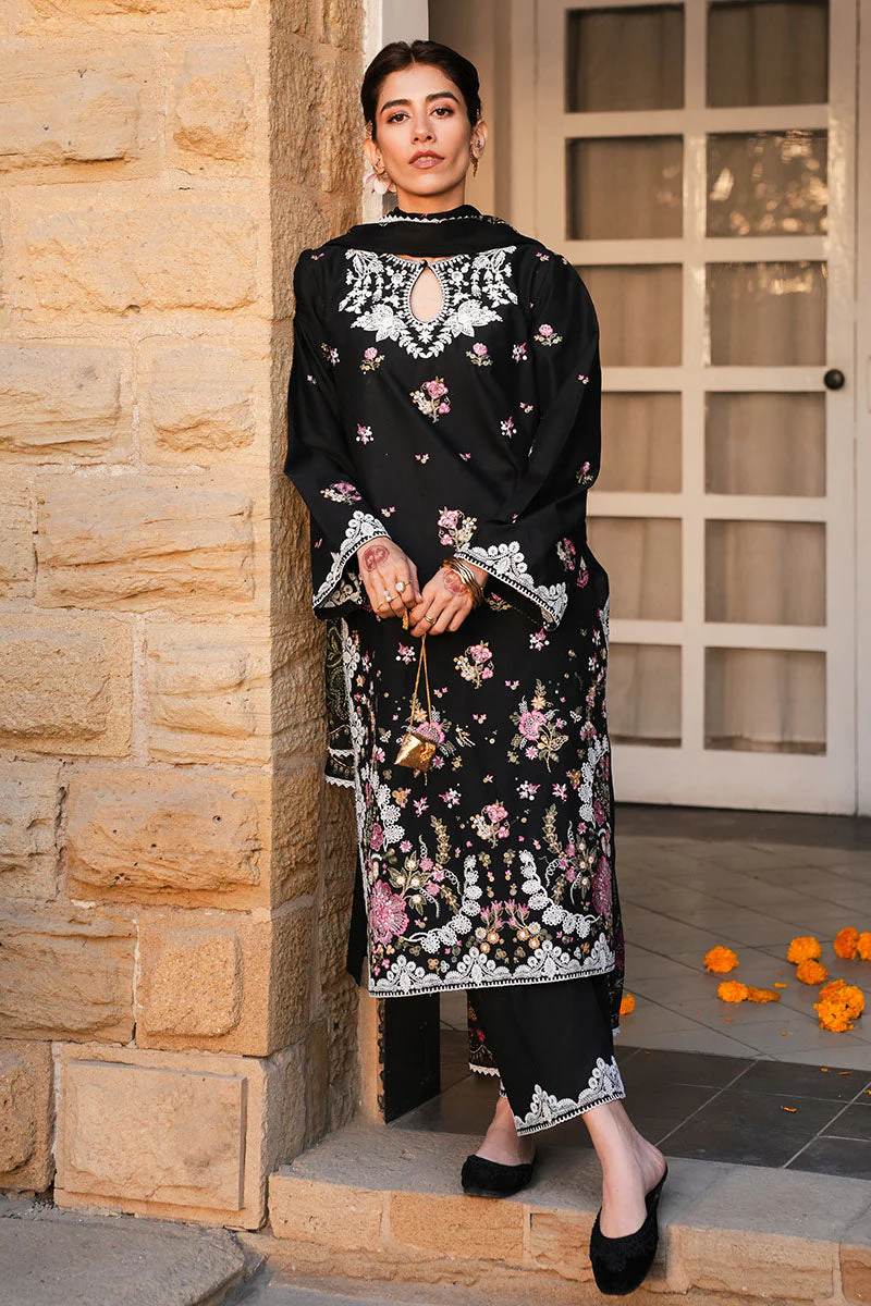 Cross Stitch Vintage Rose Eid Lawn Collection 2025