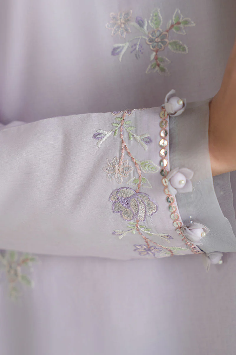 Cross Stitch Violet Veil Emb Lawn Mahiri 2025 - Image 2