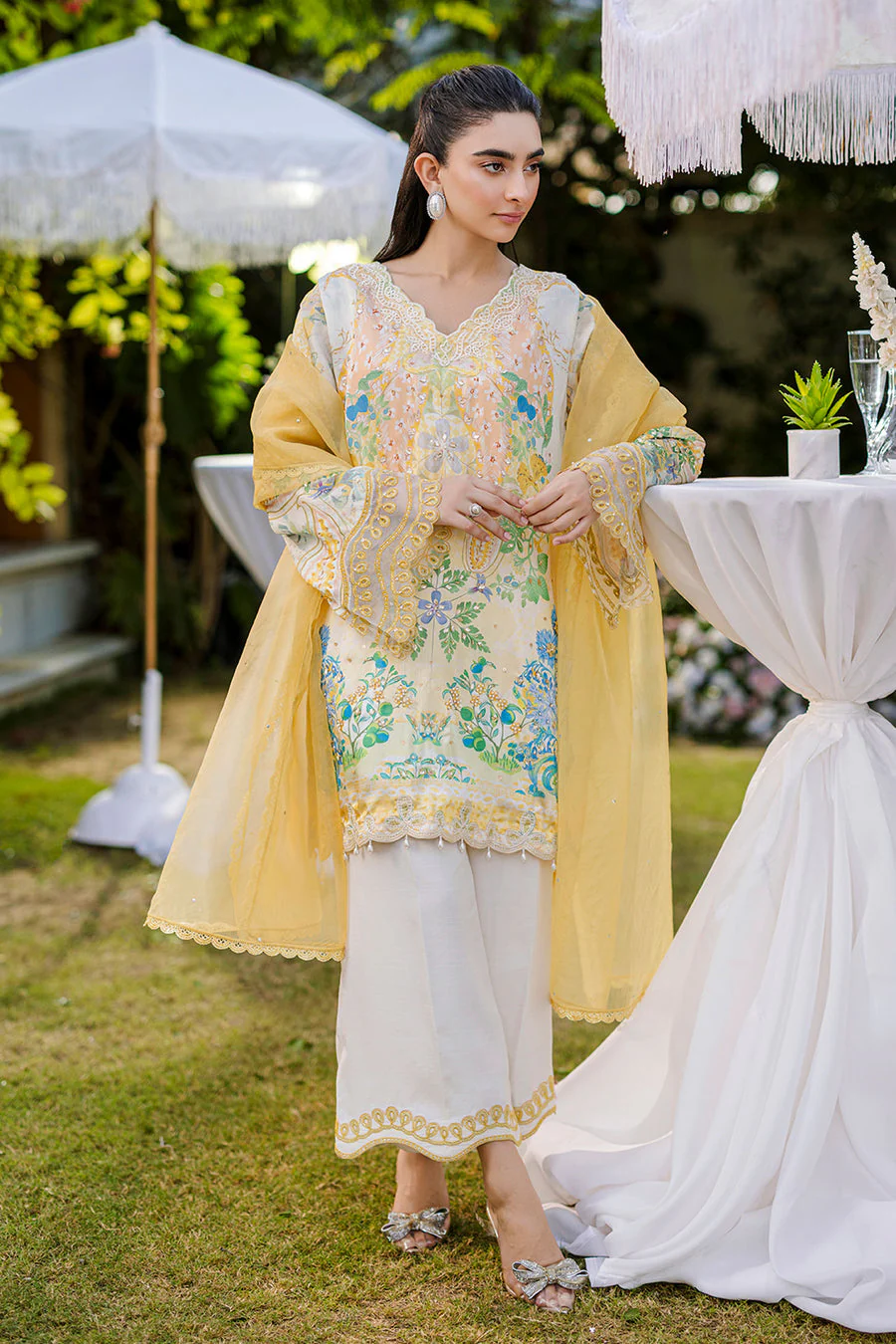 Dhanak FW25DA-2867 Yellow Velvet Drop 2 2025