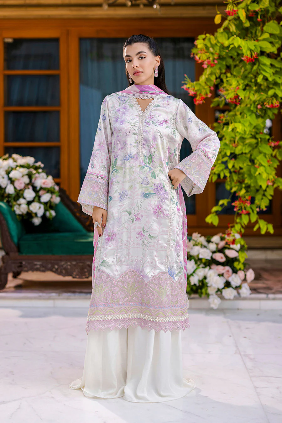 Dhanak FW25DA-2868 Off White Velvet Drop 2 2025