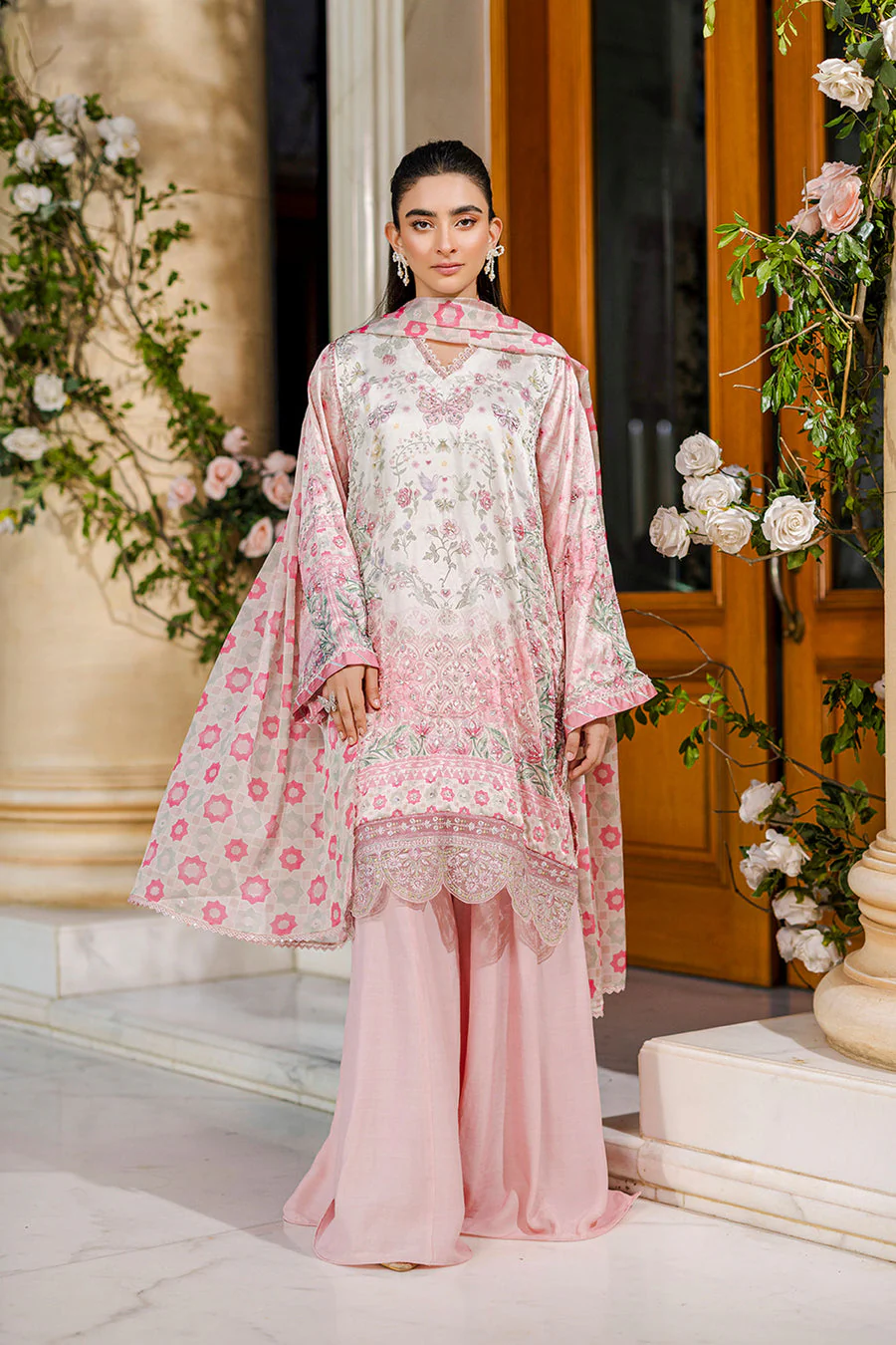 Dhanak FW25DA-2873 Pink Velvet Drop 2 2025