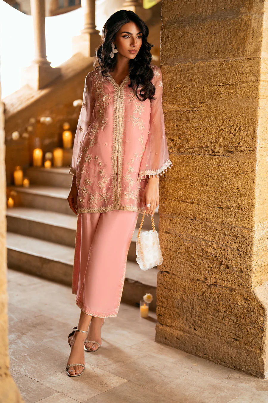 Dhanak FW25DL-0340 PINK Lumeire Pret Collection 2026 - Image 2