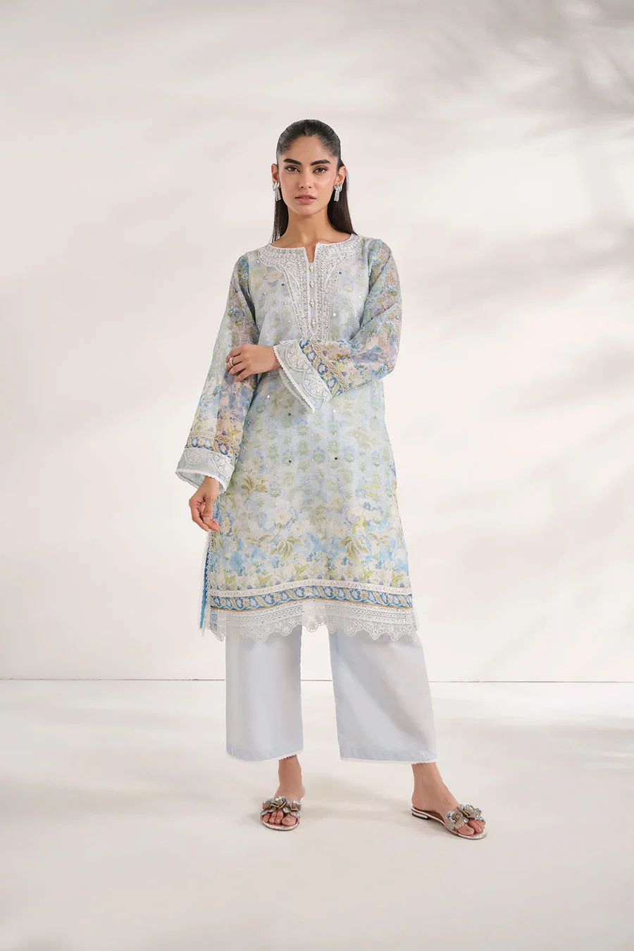 Dhanak SS24DA-2585 Sky Blue Signature Pret Vol 2 2024
