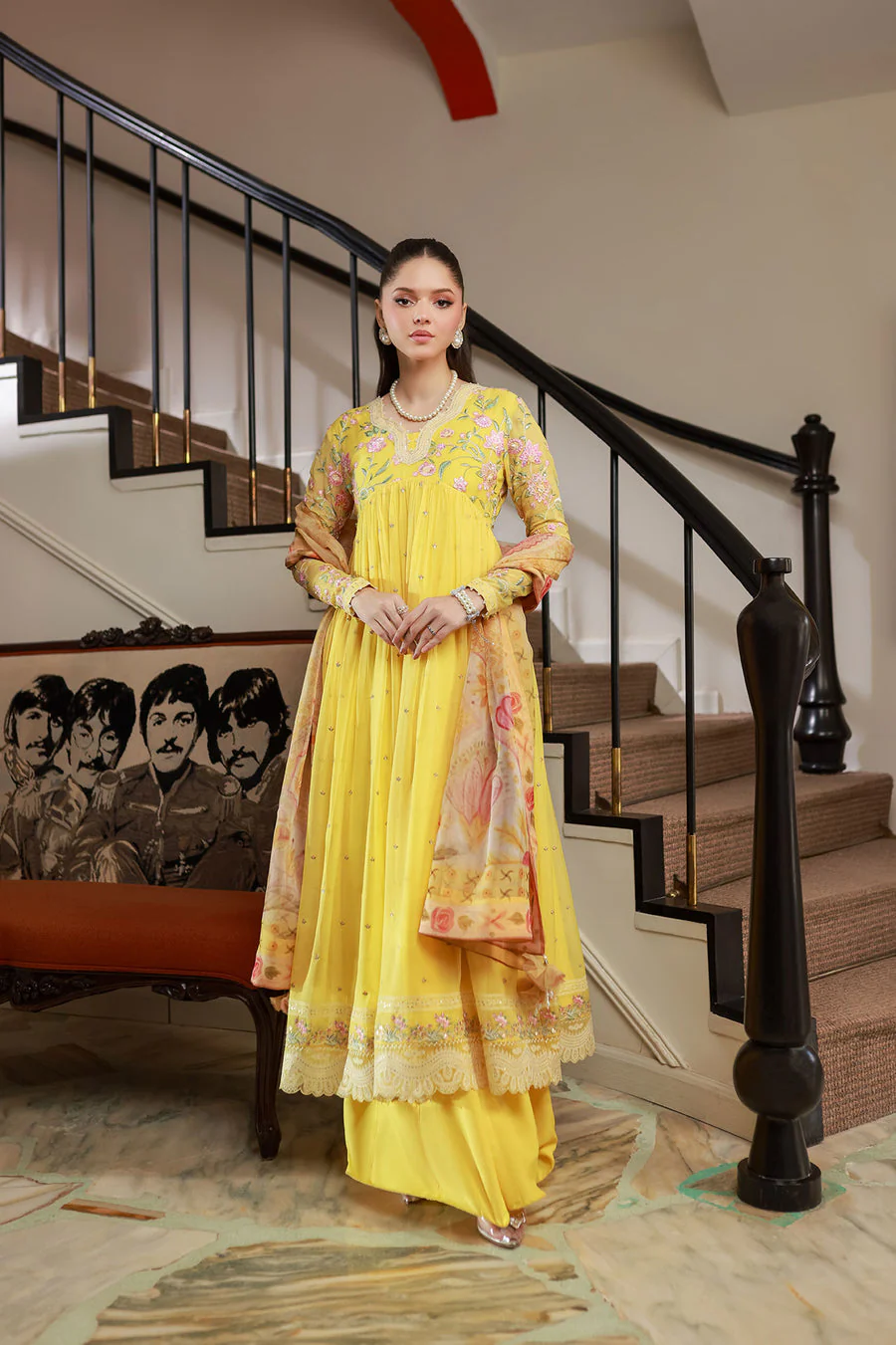 Dhanak SS25DA-2713 Yellow Signature Collection 2025 - Image 2