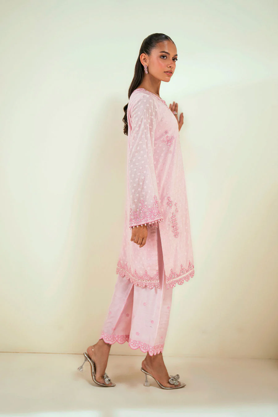 Dhanak SS25DA-2730 Pink Signature Pret Vol-II 2025 - Image 2