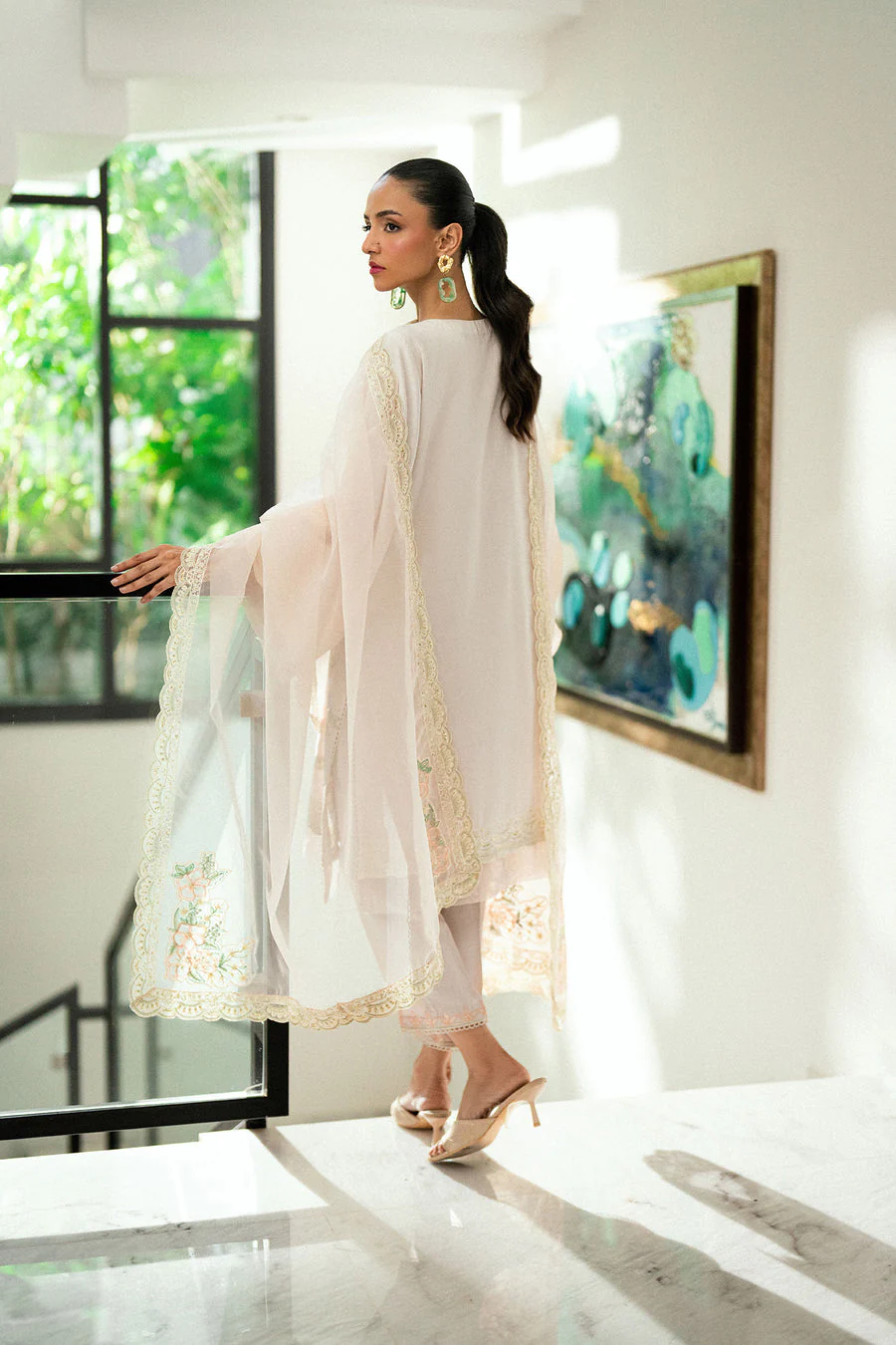 Dhanak SS25DA-2735 T-Pink Signature Pret Vol-III 2025 - Image 2