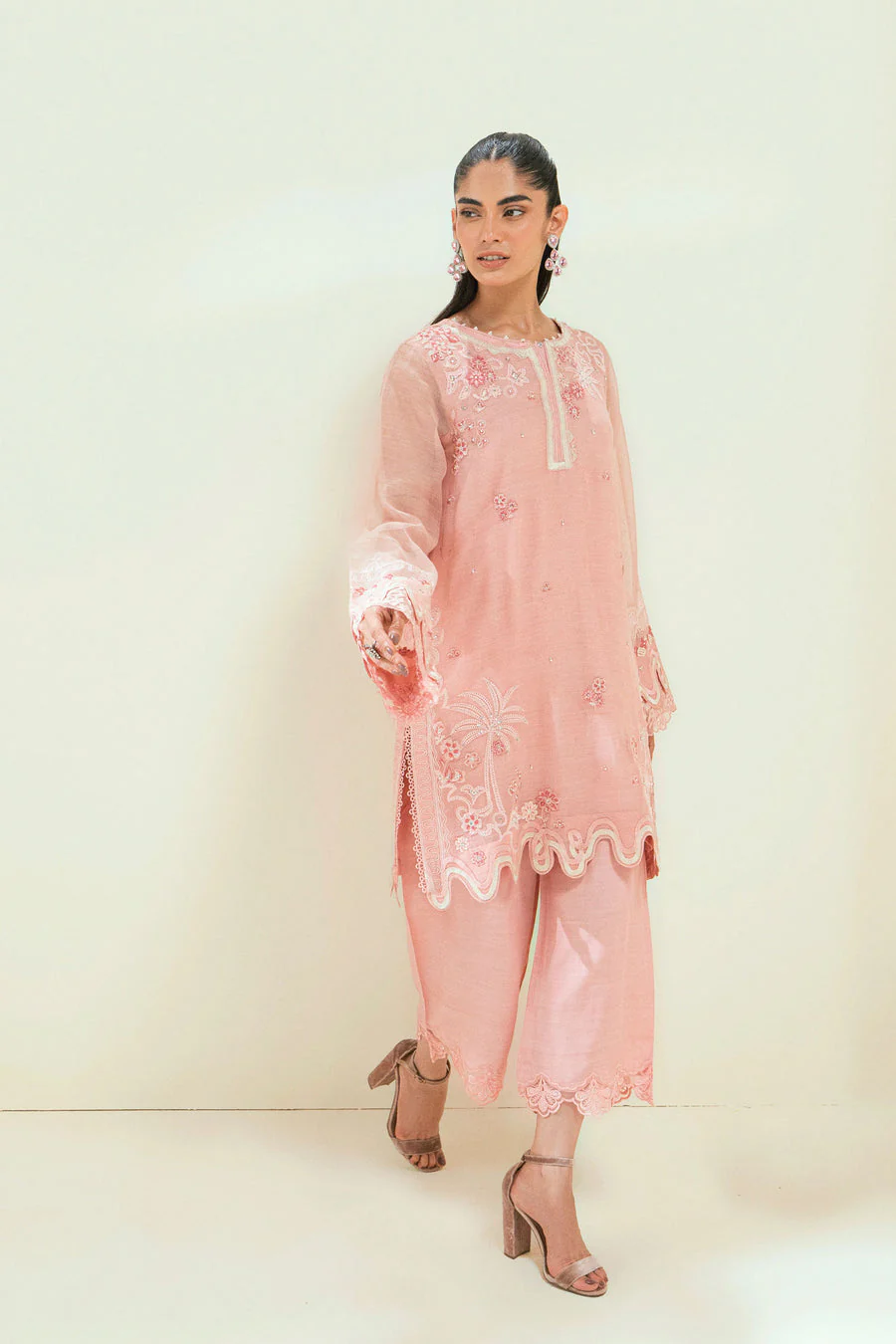 Dhanak SS25DA-2737 Pink  Signature Pret Vol-II 2025