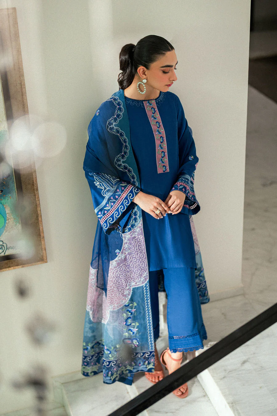 Dhanak SS25DA-2745 N-Blue Signature Pret Vol-II 2025