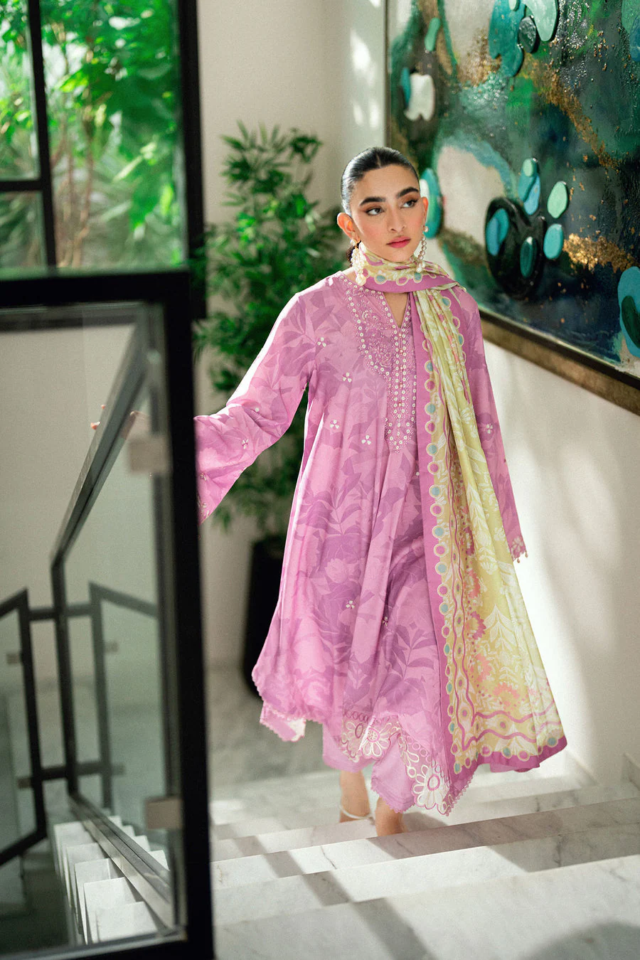 Dhanak SS25DA-2746 Lilac Signature Pret Vol-III 2025 - Image 2