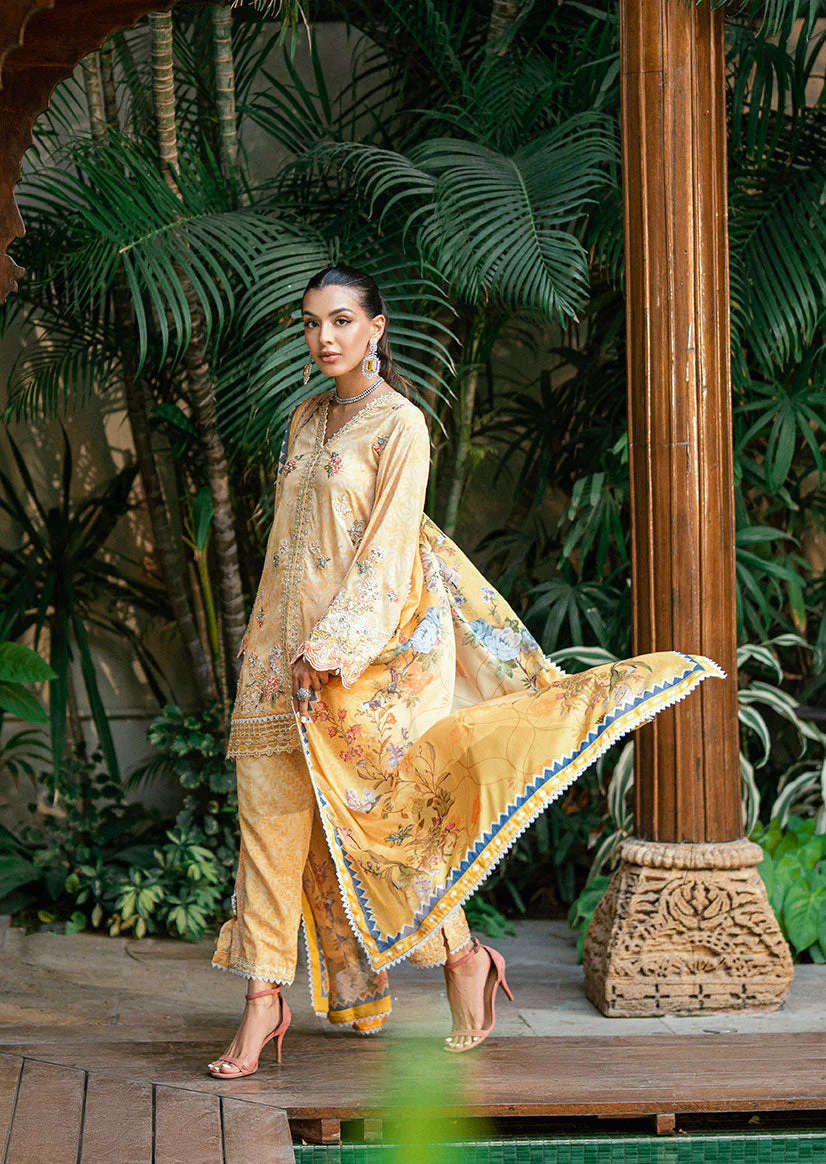 Dhanak SS25DA-2753 Yellow Mommy & Me Vol II 2025 - Image 2