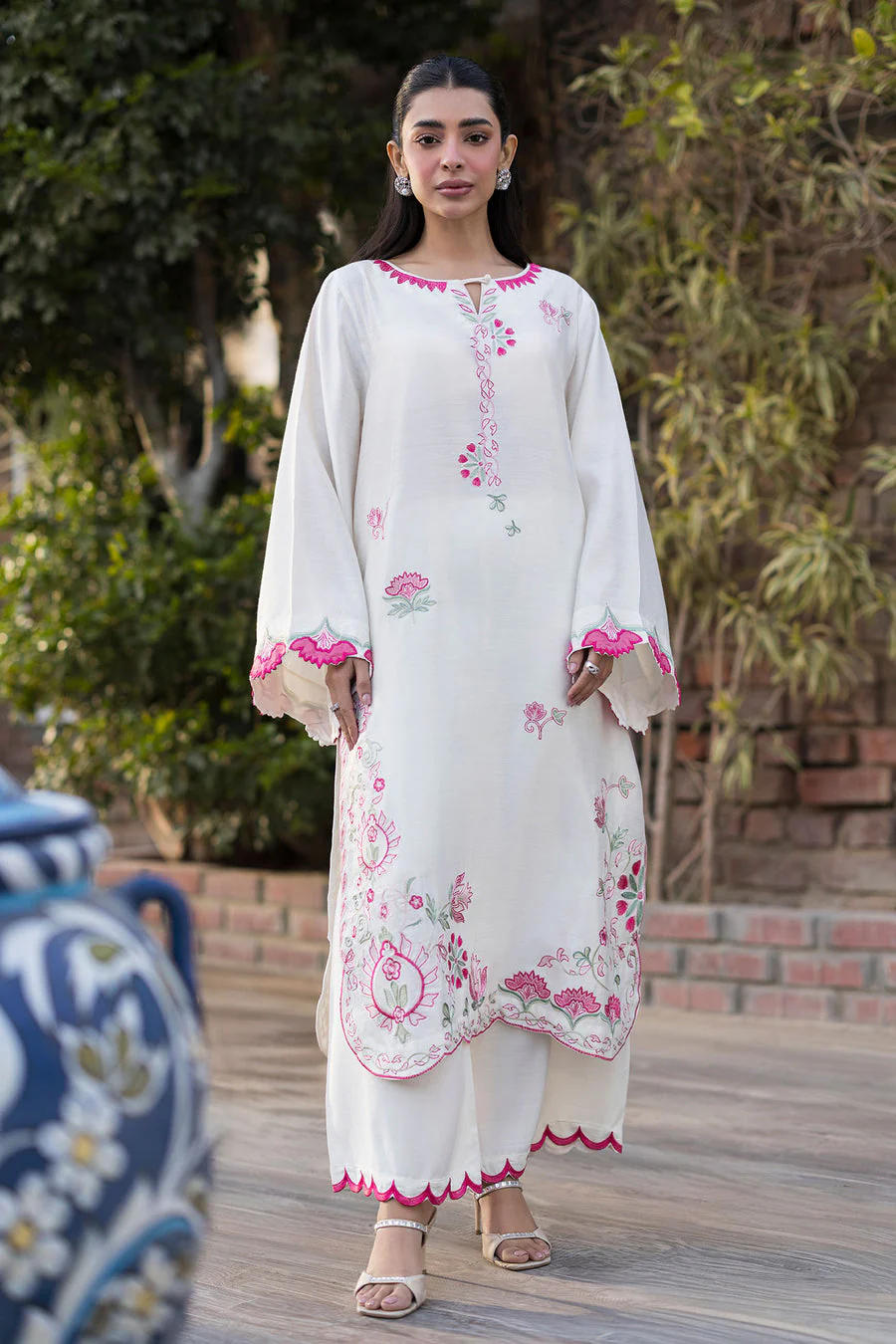 Dhanak SS25DA-2766  CREAM Signature Eid Pret 2026