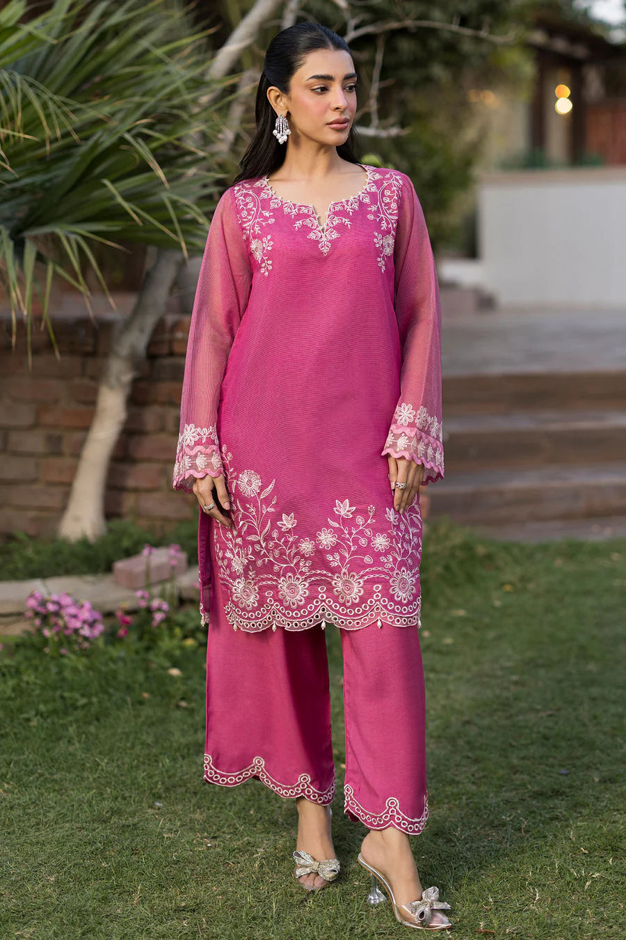 Dhanak SS25DA-2775 MAGENTA Signature Eid Pret 2026