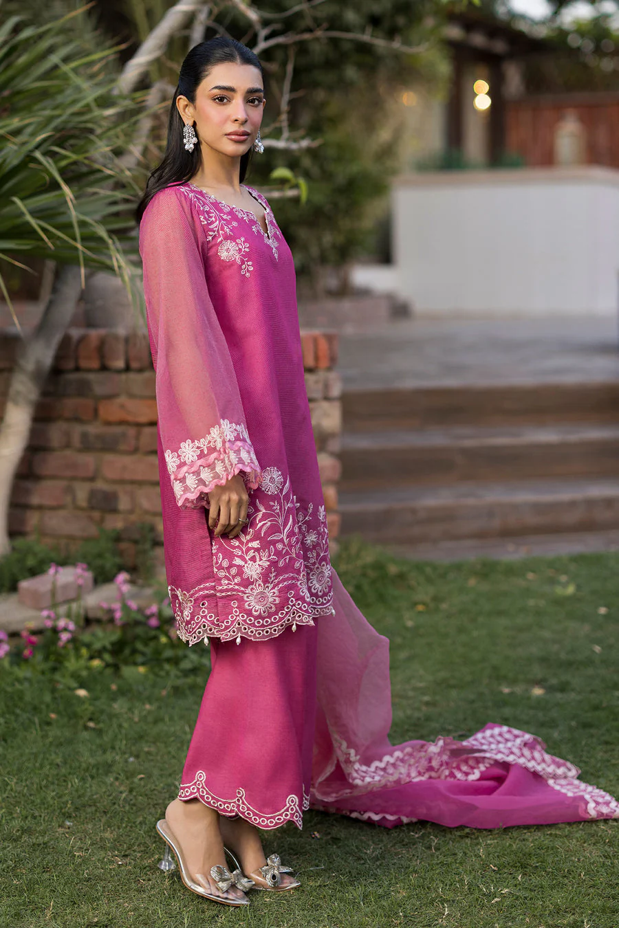 Dhanak SS25DA-2775 MAGENTA Signature Eid Pret 2026 - Image 2