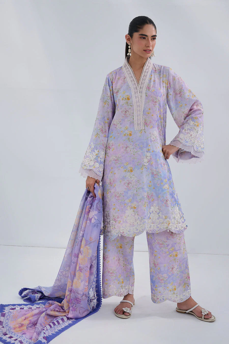 Dhanak SS25DC-2556 PURPLE Jacquard Collection 2026