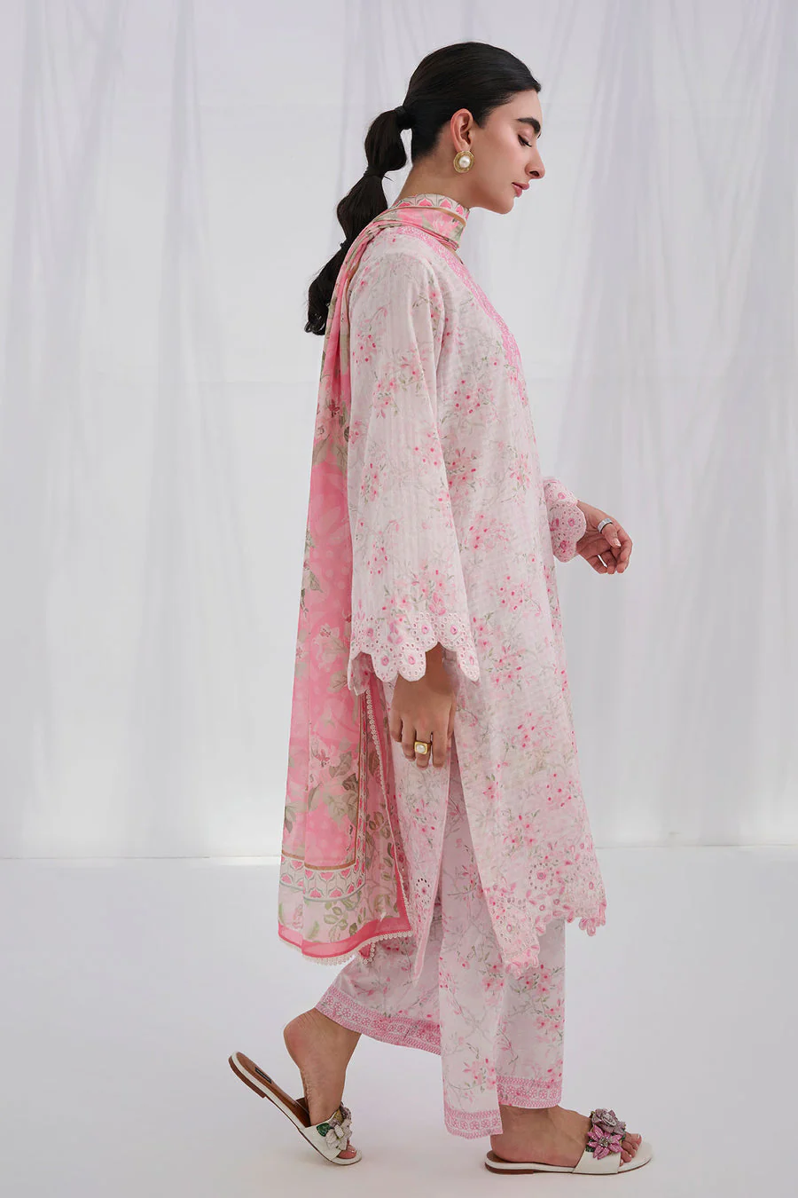 Dhanak SS25DC-2559 PINK  Jacquard Collection 2026 - Image 2