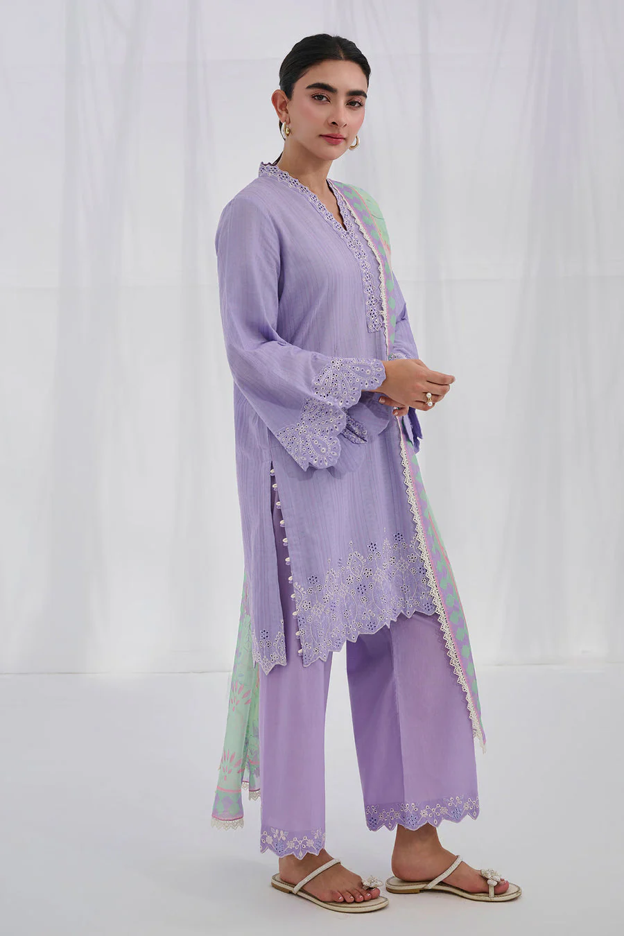 Dhanak SS25DC-2564 PURPLE  Jacquard Collection 2026 - Image 2