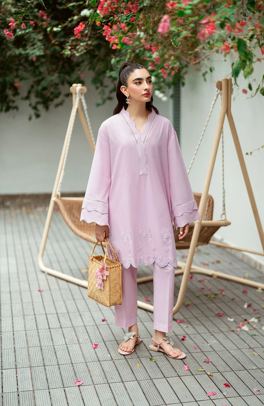 Dhanak SS25DC-2568 Light Purple Solids Edit 2025