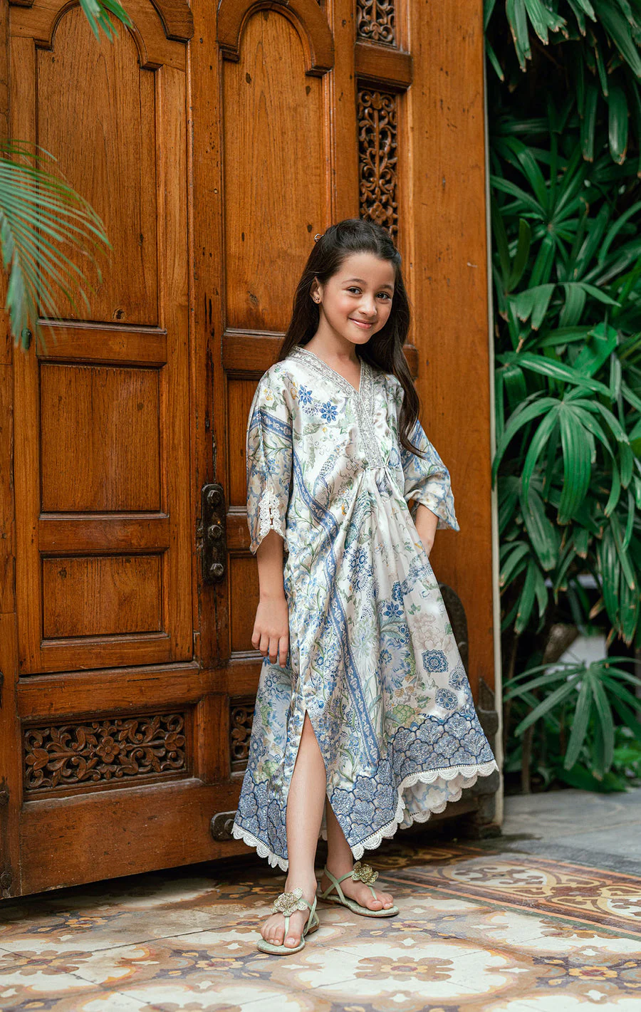 Dhanak SS25DK-0201 Sky Blue Mommy & Me Vol II 2025