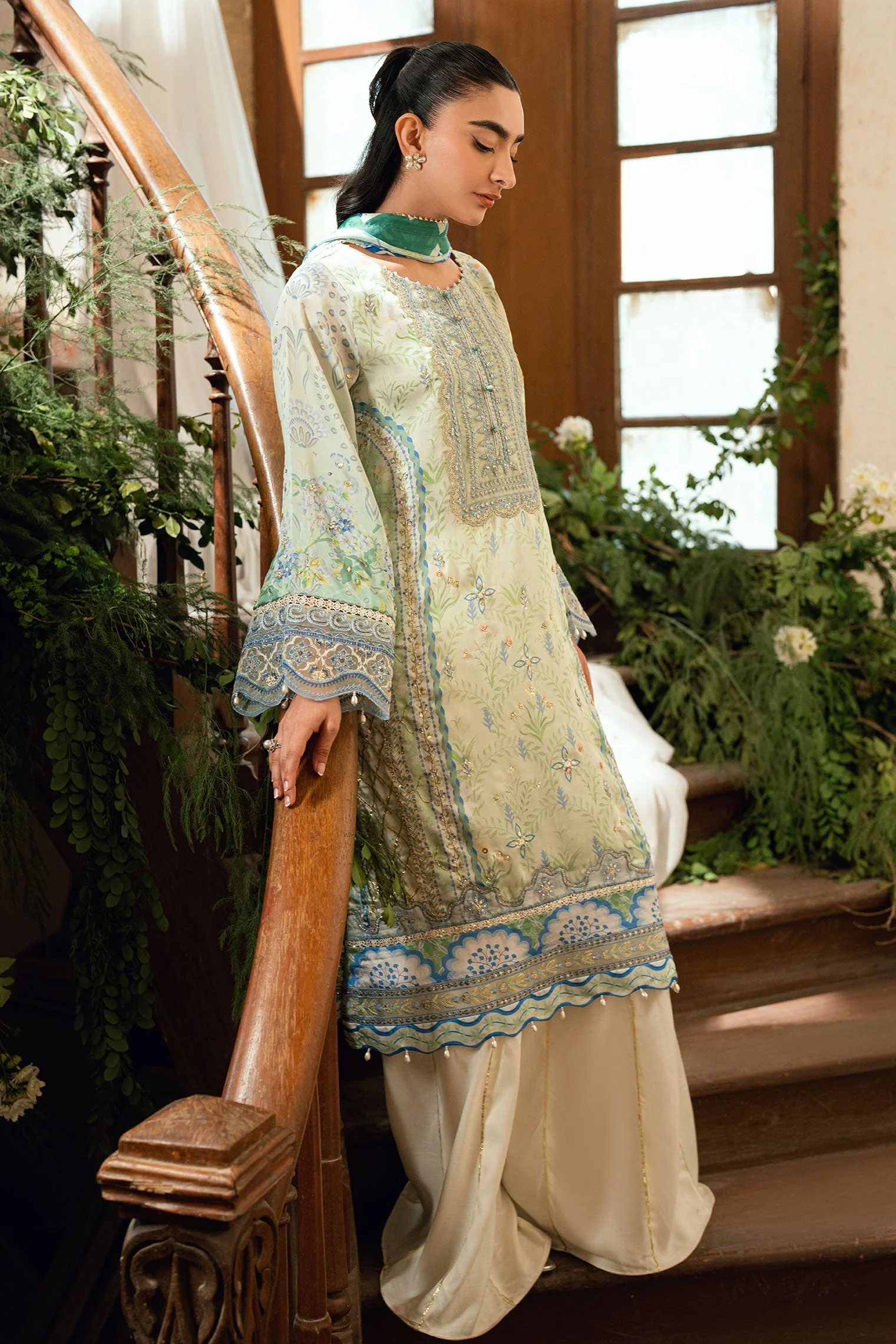 Dhanak SS26DA-2894 L-GREEN Mommy & Me 2026 - Image 2