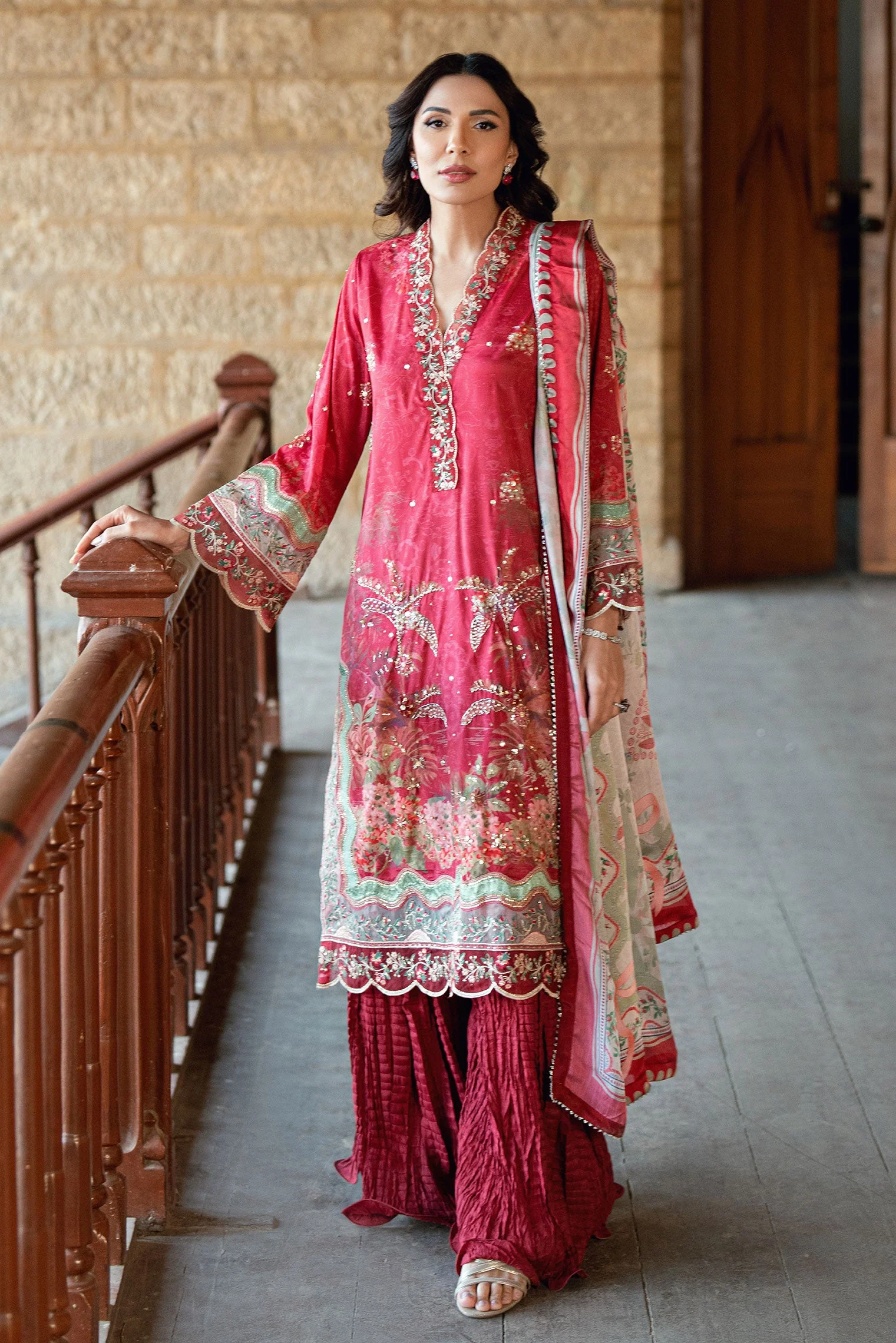 Dhanak SS26DA-2895 RED Mommy & Me 2026