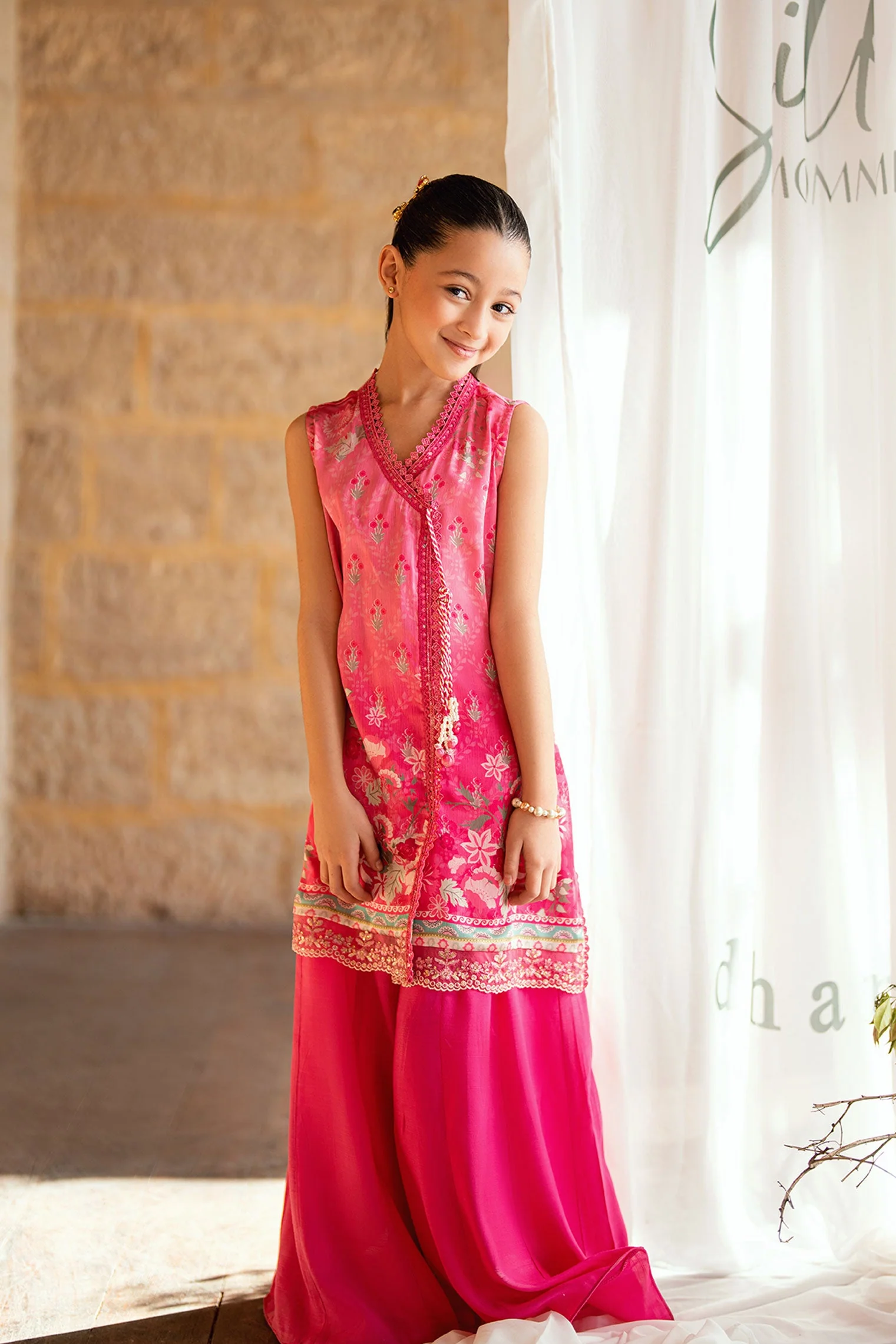 Dhanak SS26DK-0208 PINK Mommy & Me 2026