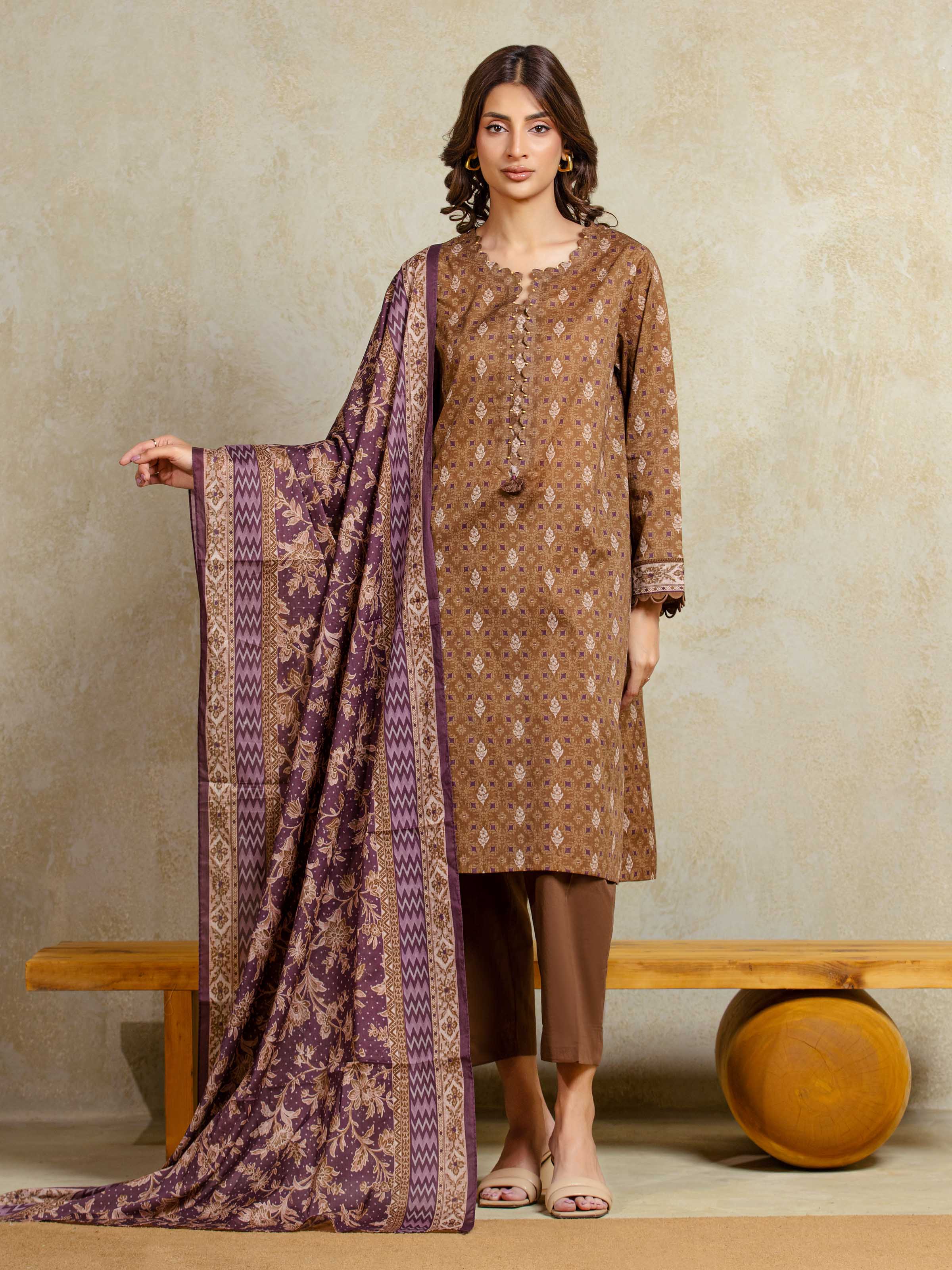 Edenrobe  EWU5A3-35942-3P Winter Collection 0