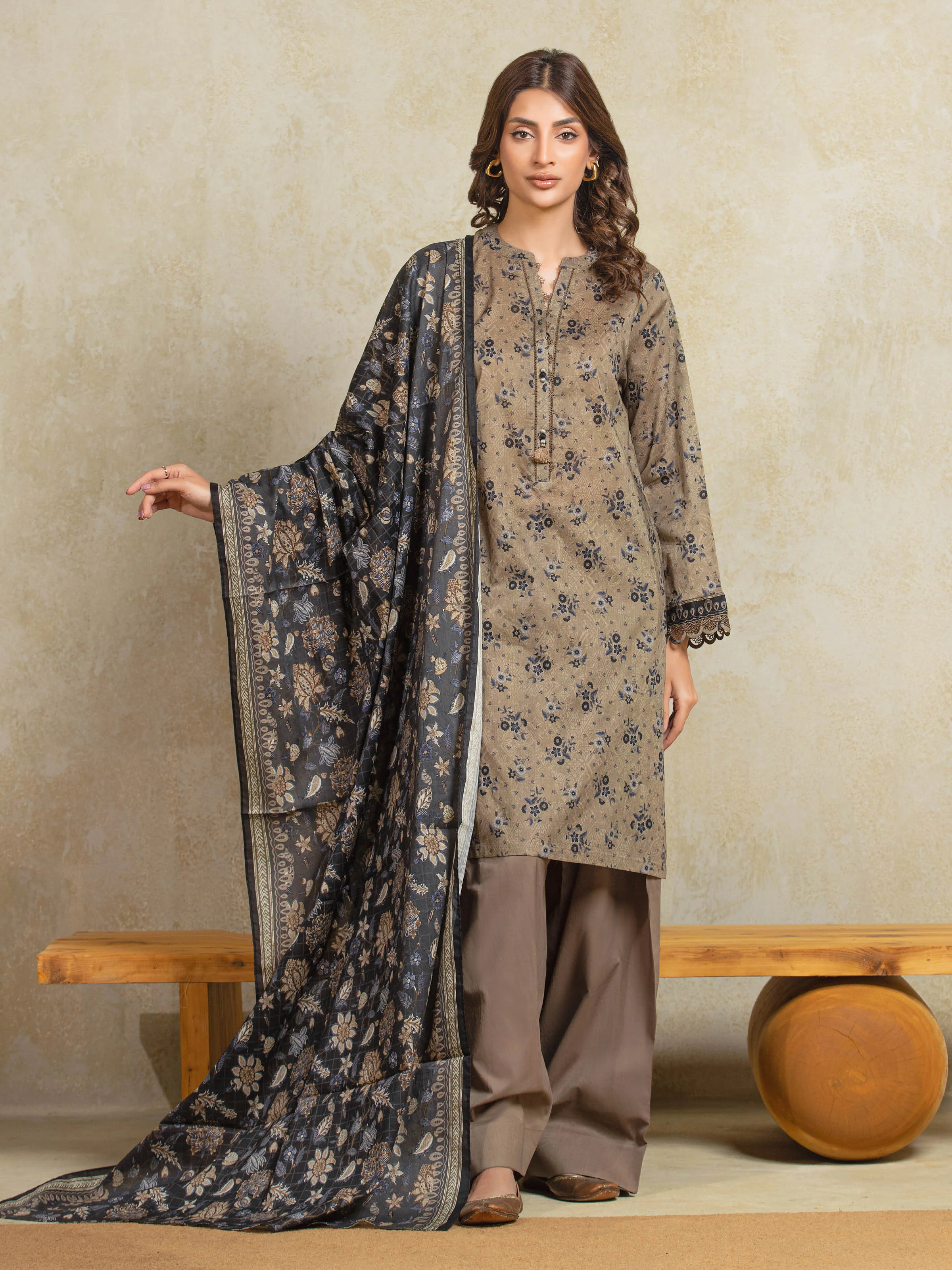 Edenrobe EWU5A3-35964-3P Winter Collection 0