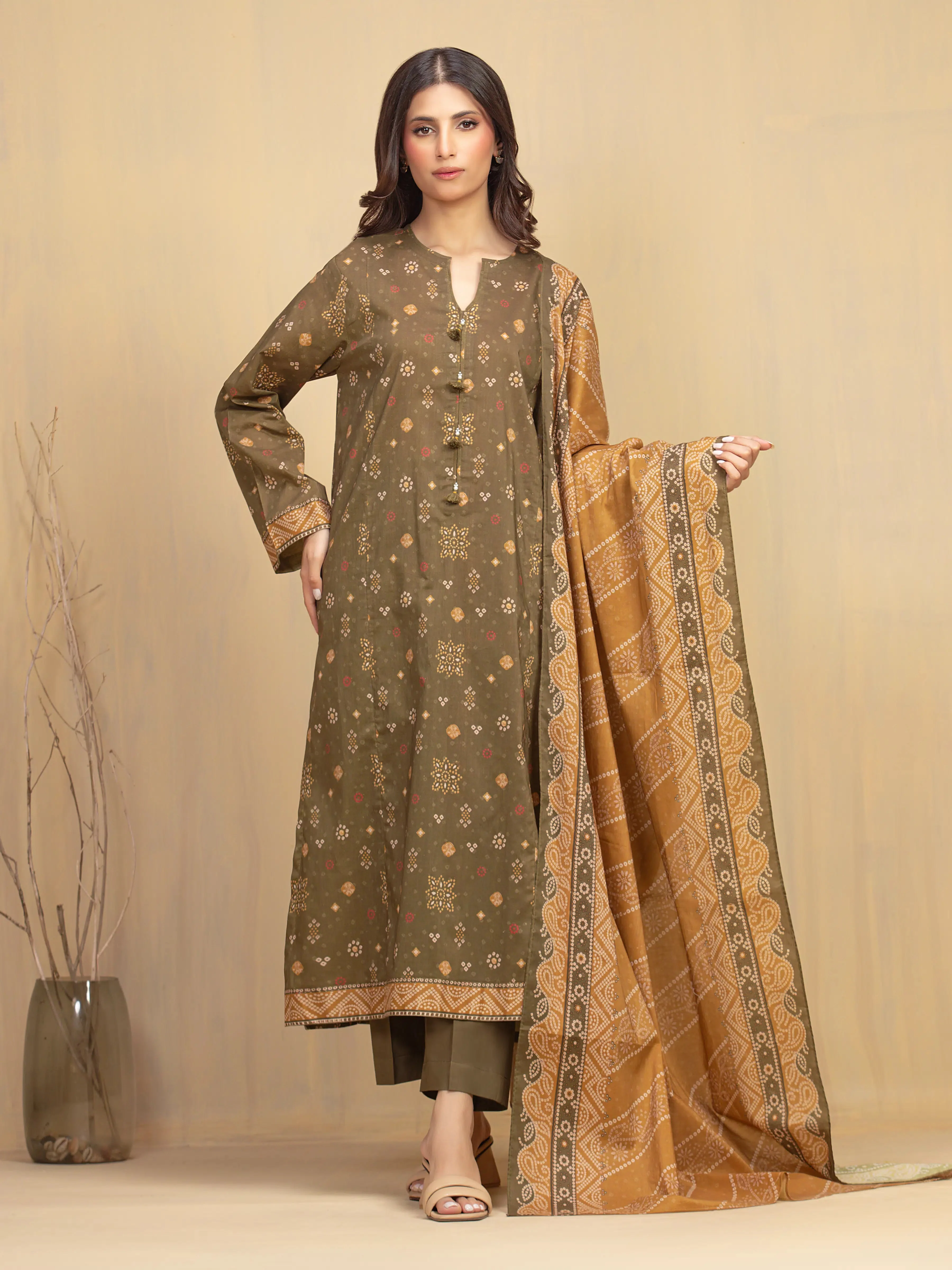 Edenrobe EWU5A3-36001-3P Winter Collection 2025