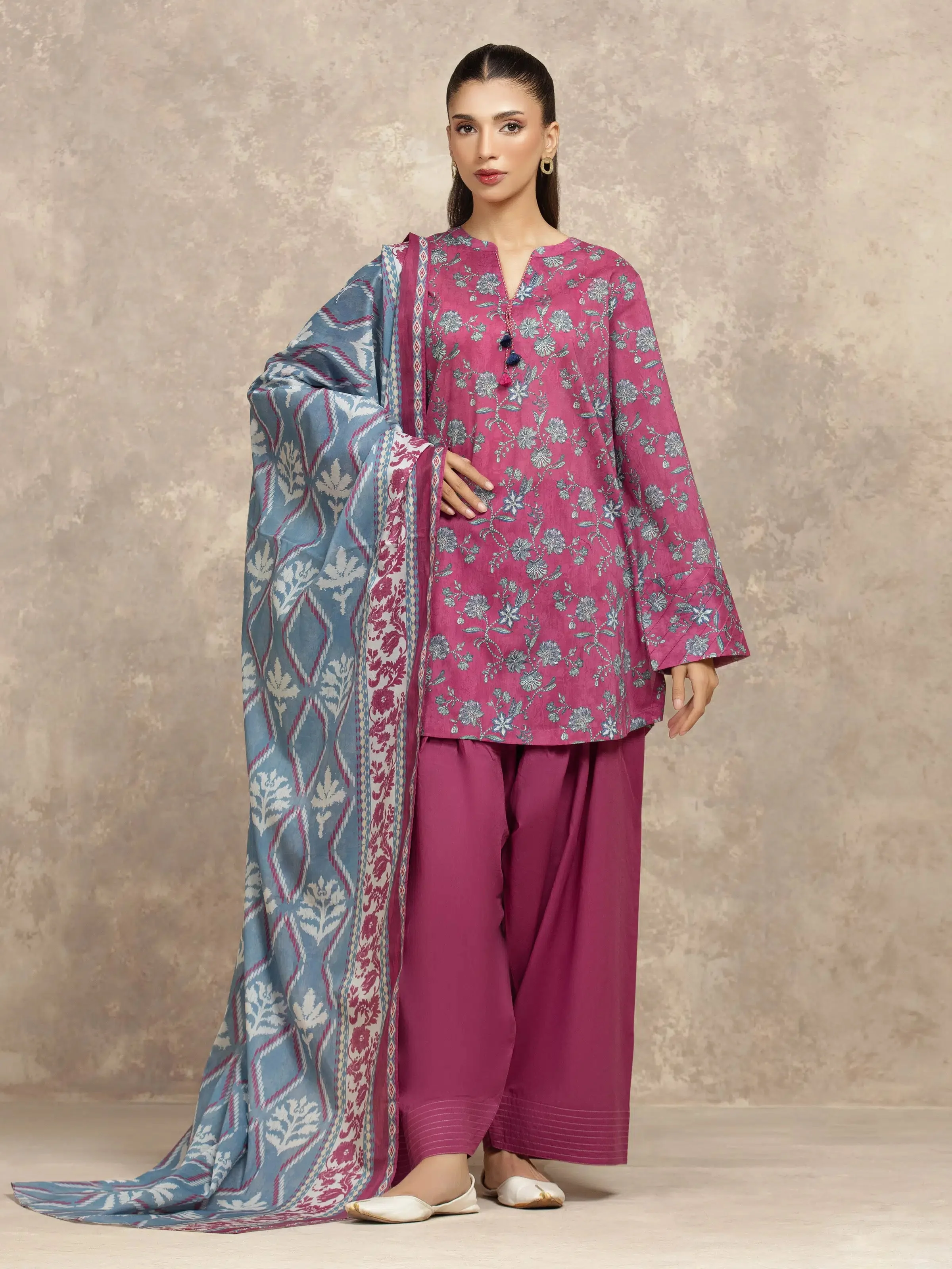 Edenrobe EWU5A3-36031-3P Winter Collection 2025
