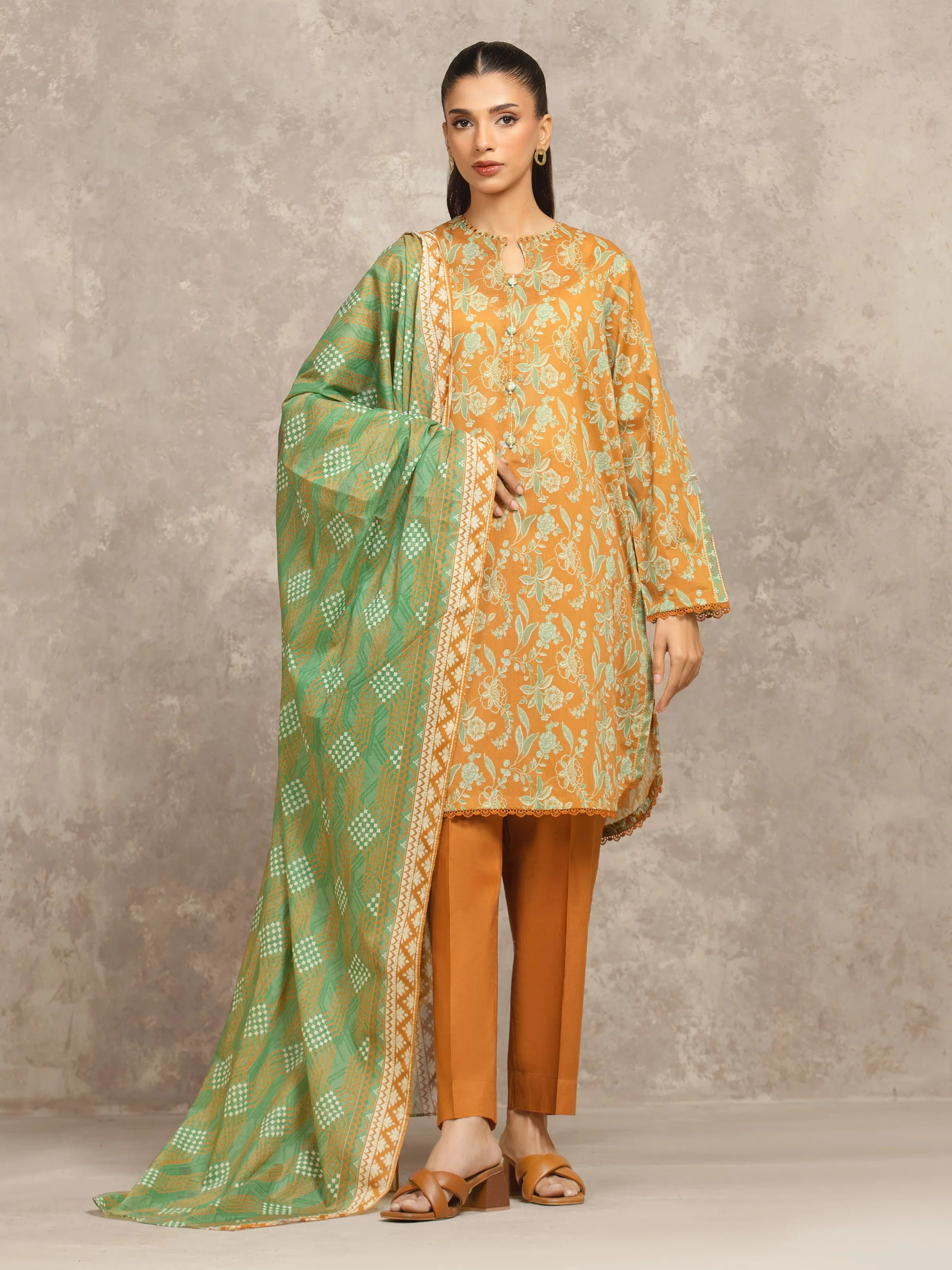 Edenrobe EWU5A3-36050-3P Winter Collection 2025