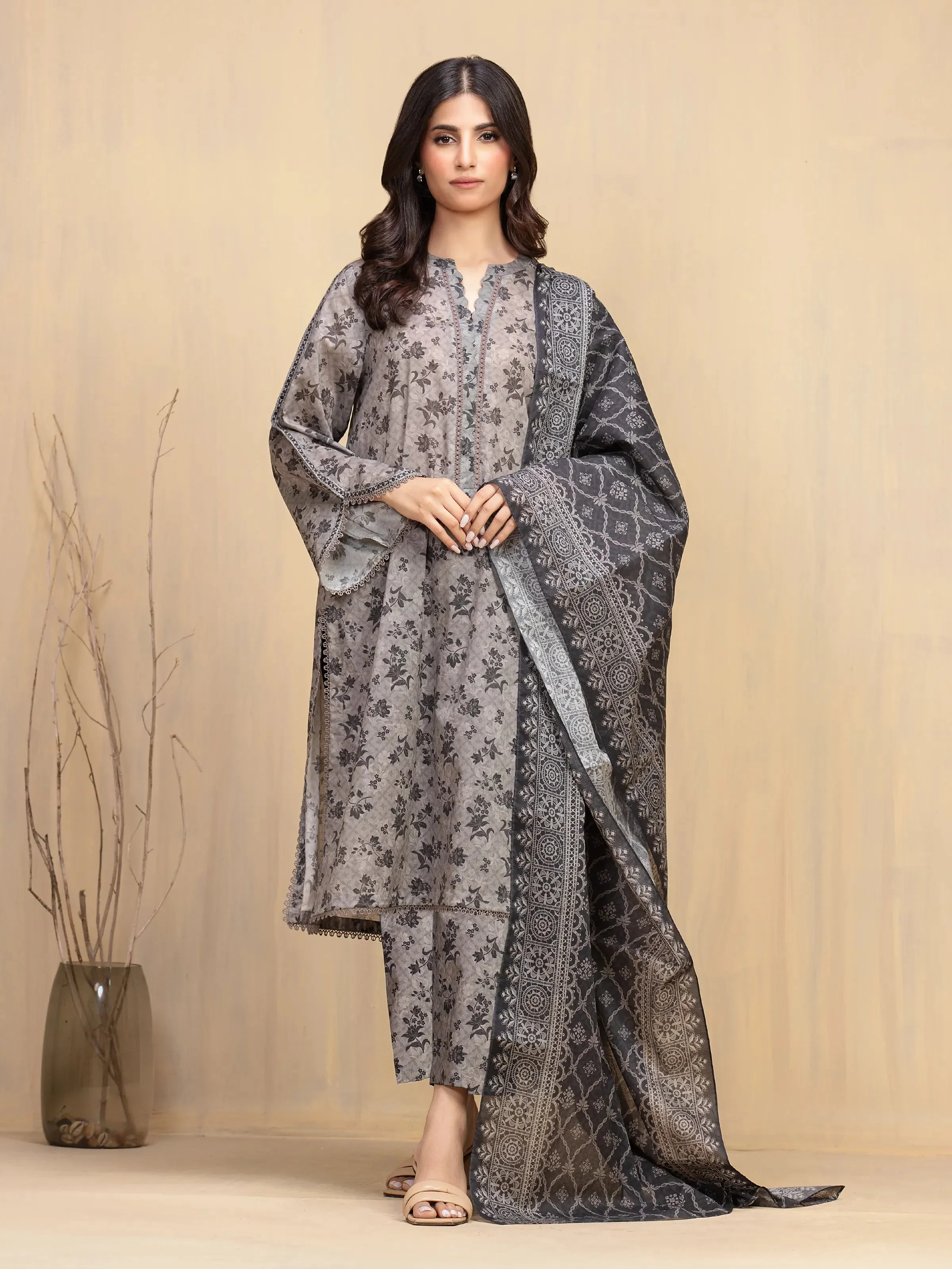 Edenrobe EWU5A3-36126-3P Winter Collection 0