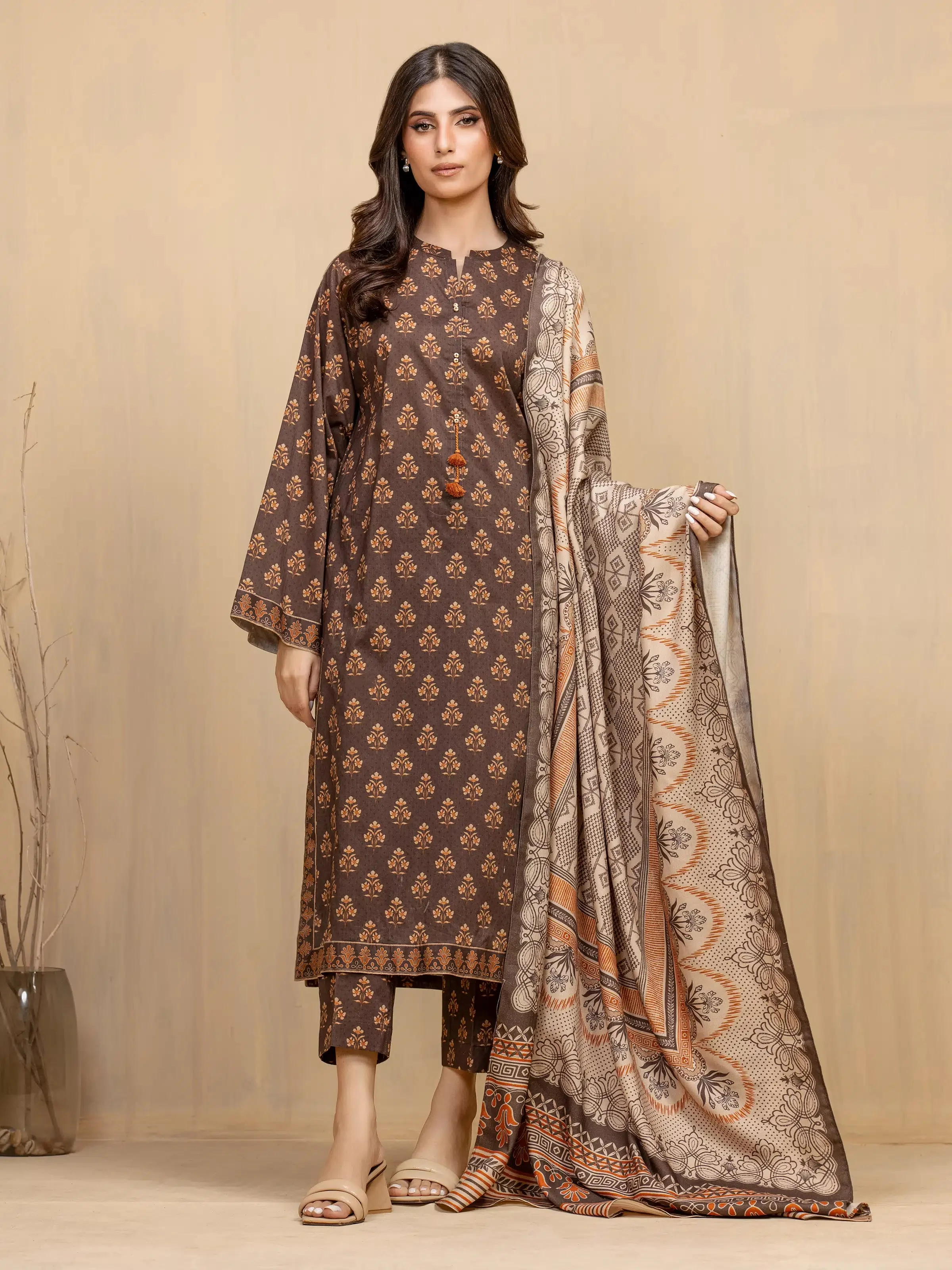 Edenrobe  EWU5M3-003-3P Winter Collection 2025