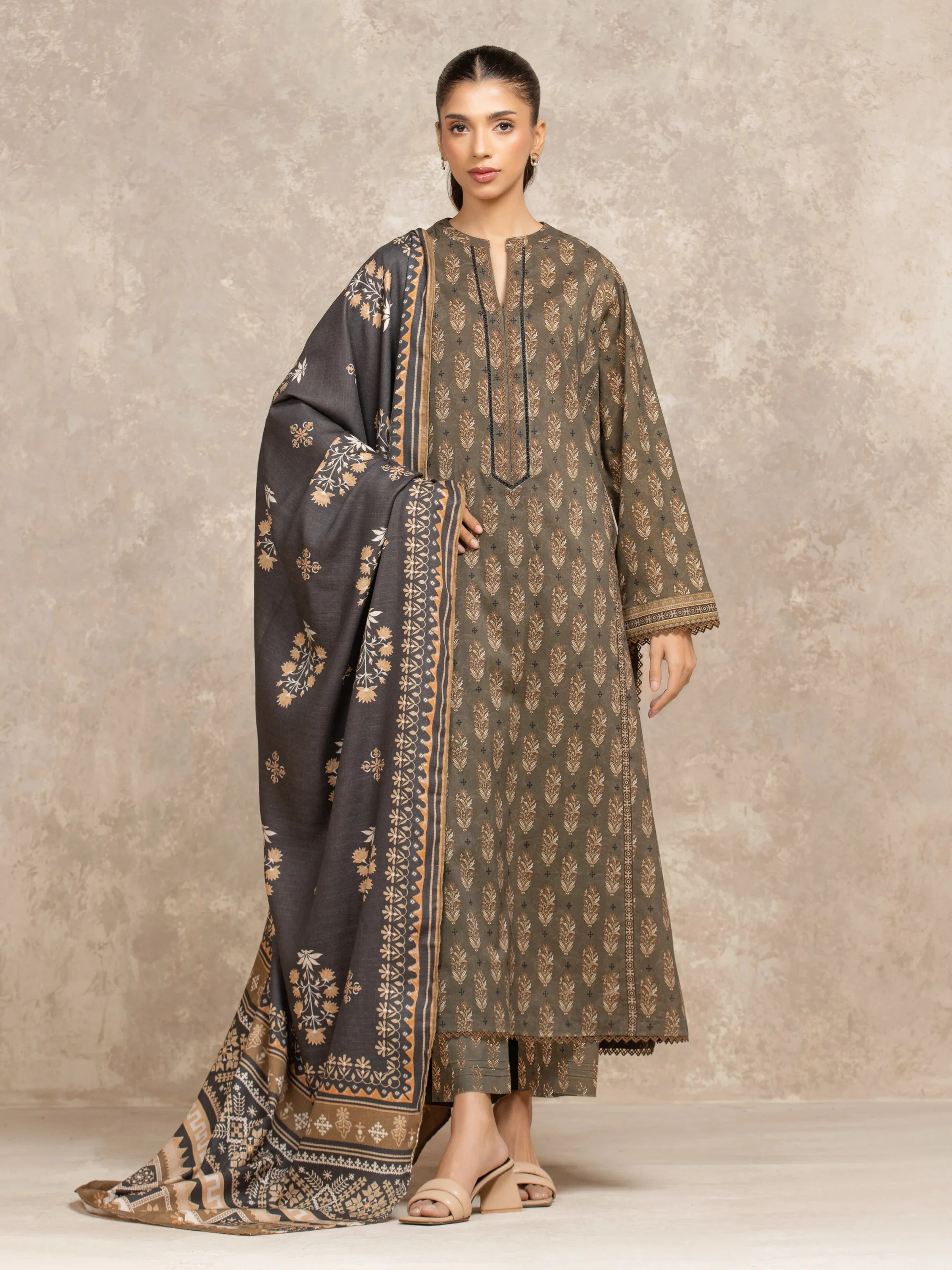 Edenrobe EWU5M3-005-3P Winter Collection 2025