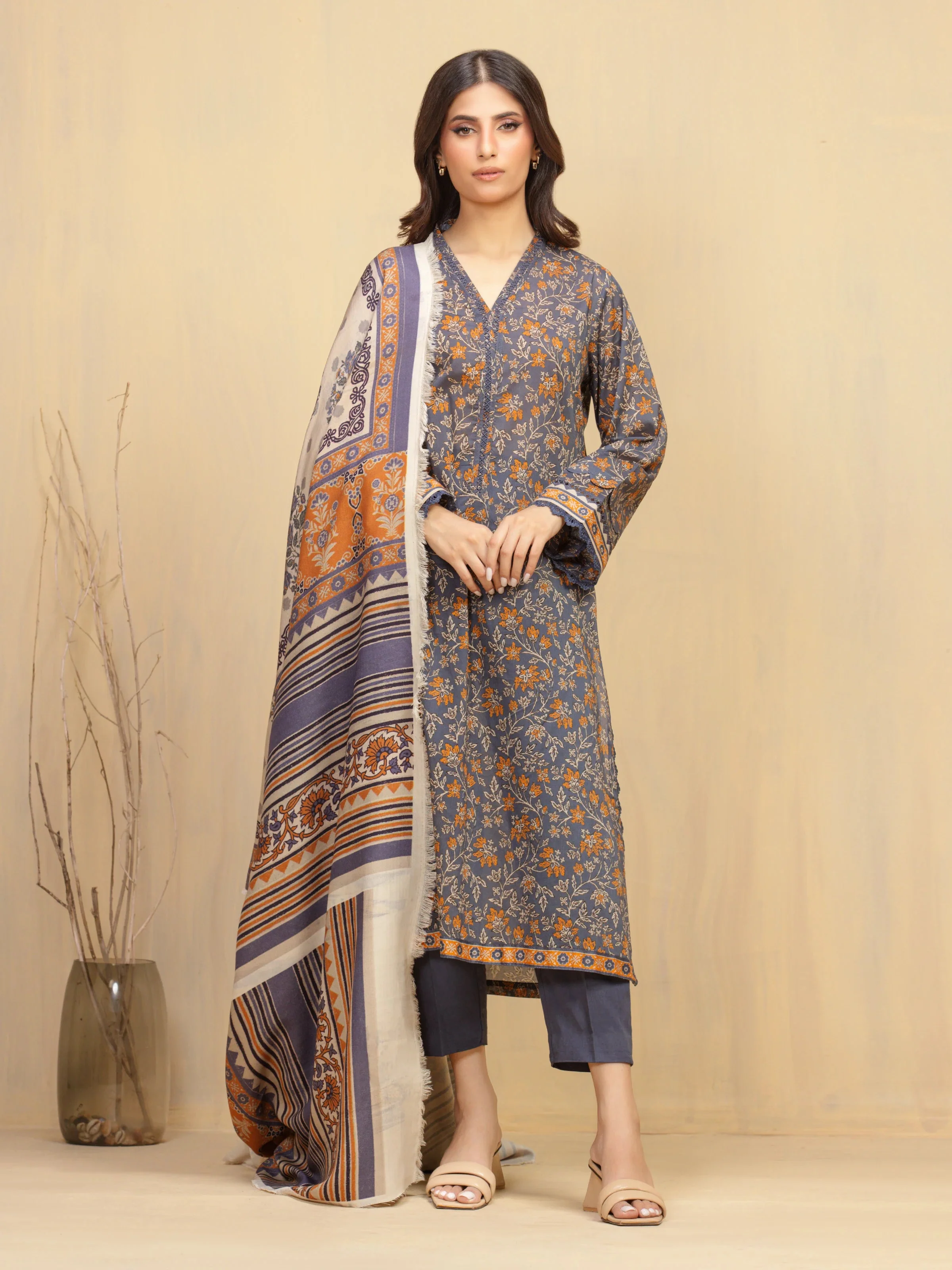 Edenrobe EWU5M3-019-3P Winter Collection 2025
