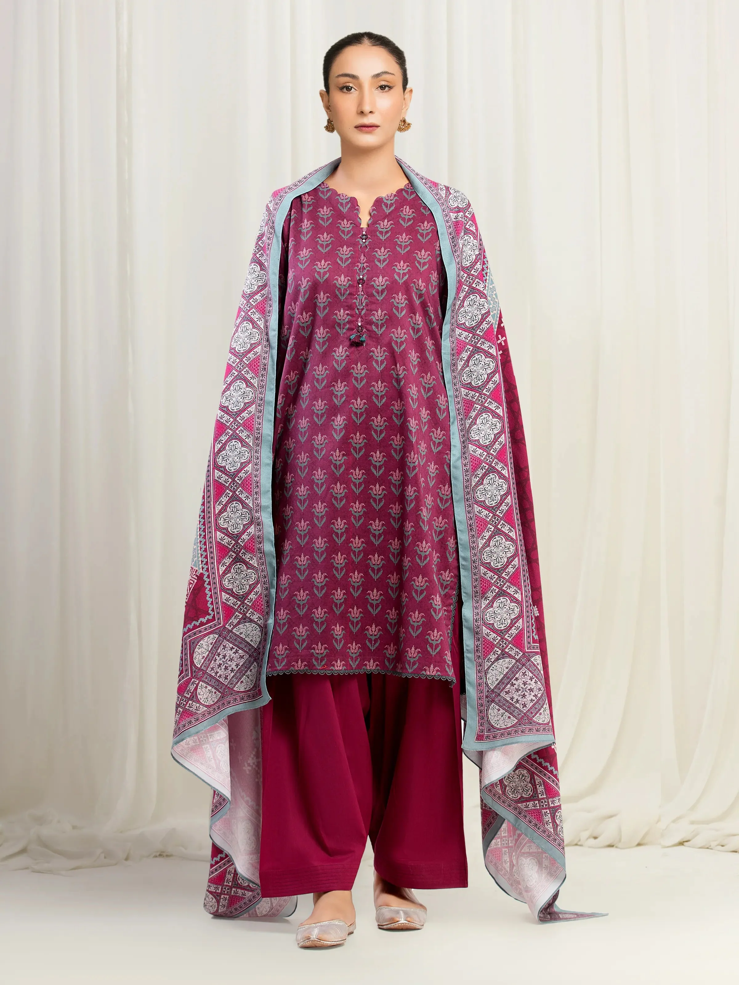 Edenrobe EWU5M3-022-3P Winter Collection 2025