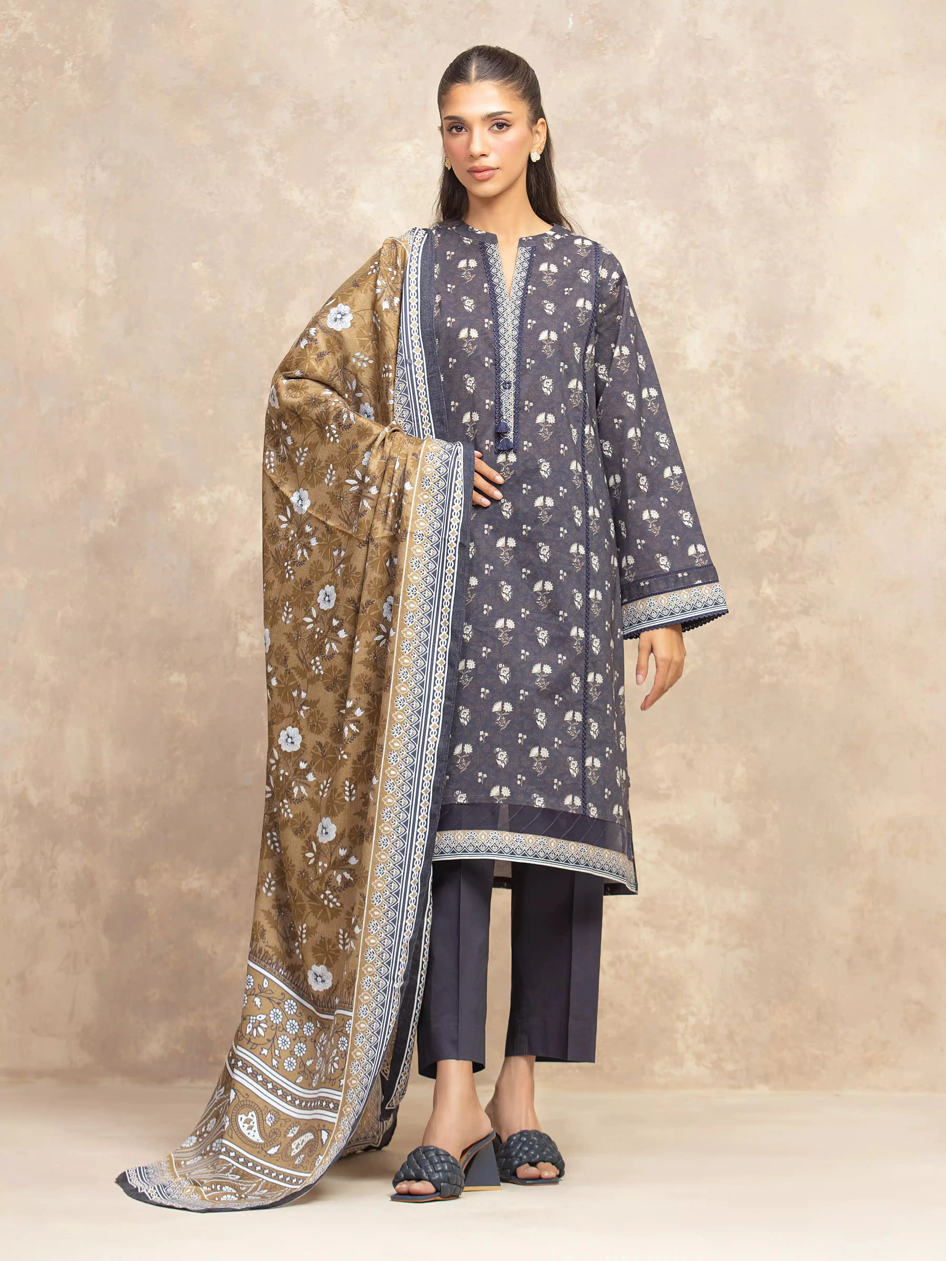 Edenrobe EWU5M3-028-3P Winter Collection 2025