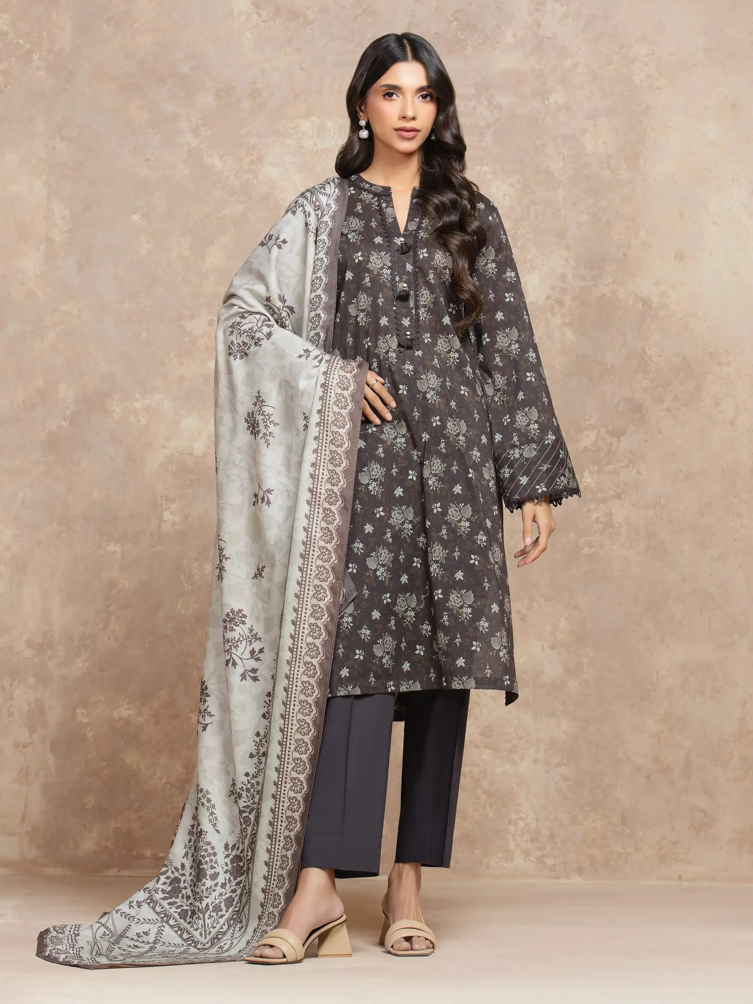 Edenrobe EWU5M3-037-3P Winter Collection 2025