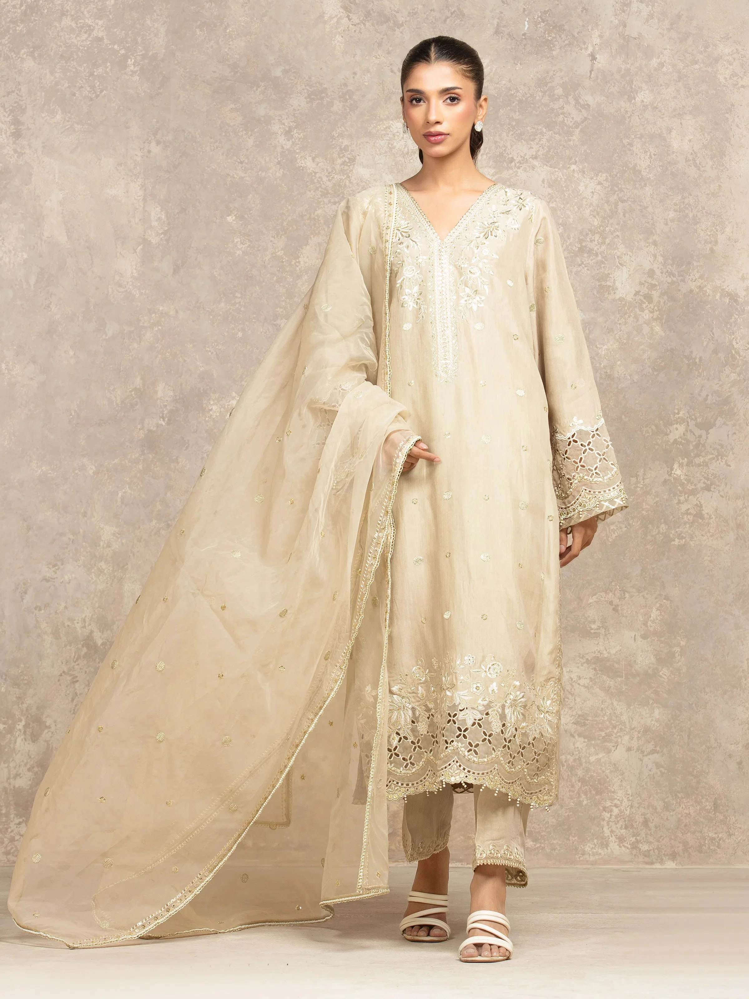 Edenrobe EWU5V19-32046-3P Winter Collection 2025