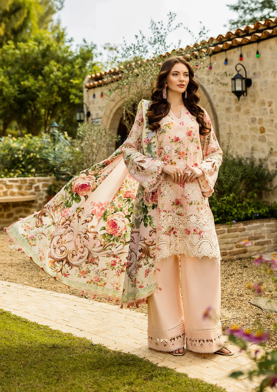 Elaf Premium ELK-04B True Love Print Chikankari Collection 2025 - Image 2