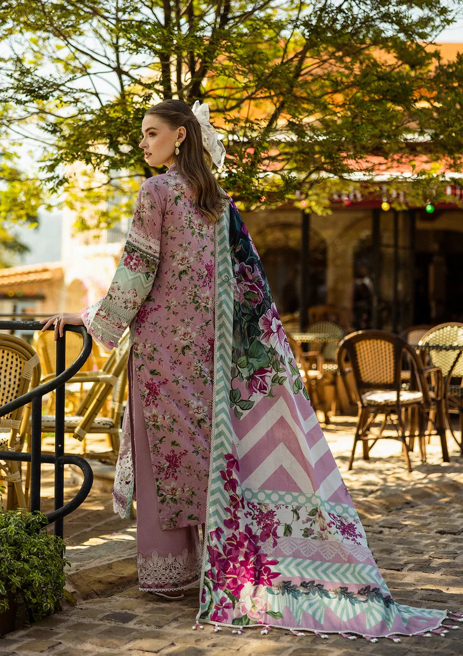 Elaf Premium ELK-05B Fia Print Chikankari Collection 2025 - Image 2