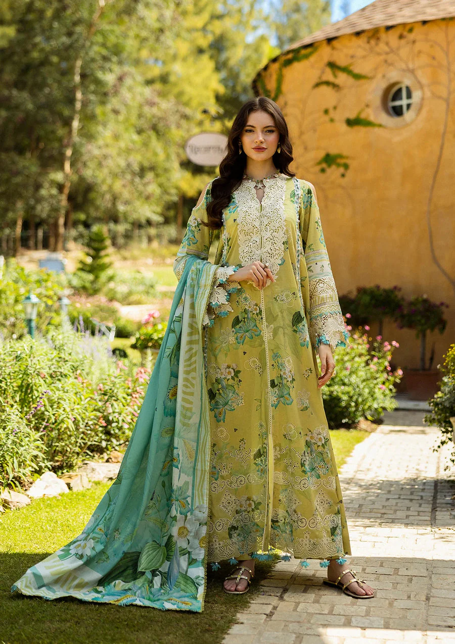 Elaf Premium ELK-07A Allure Print Chikankari Collection 2025