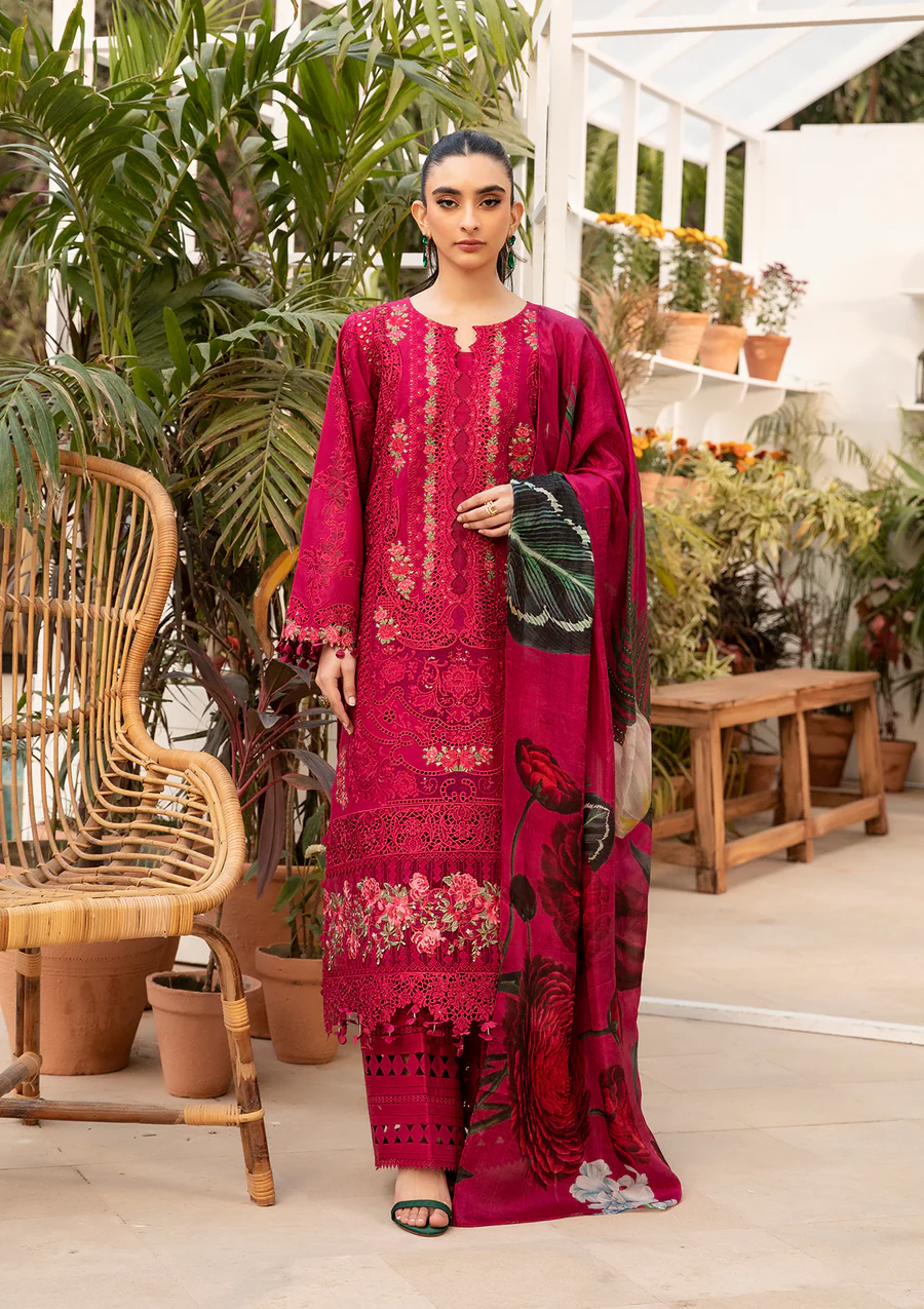 Elaf Premium ELM-10 Gulnar Luxury Lawn 2025