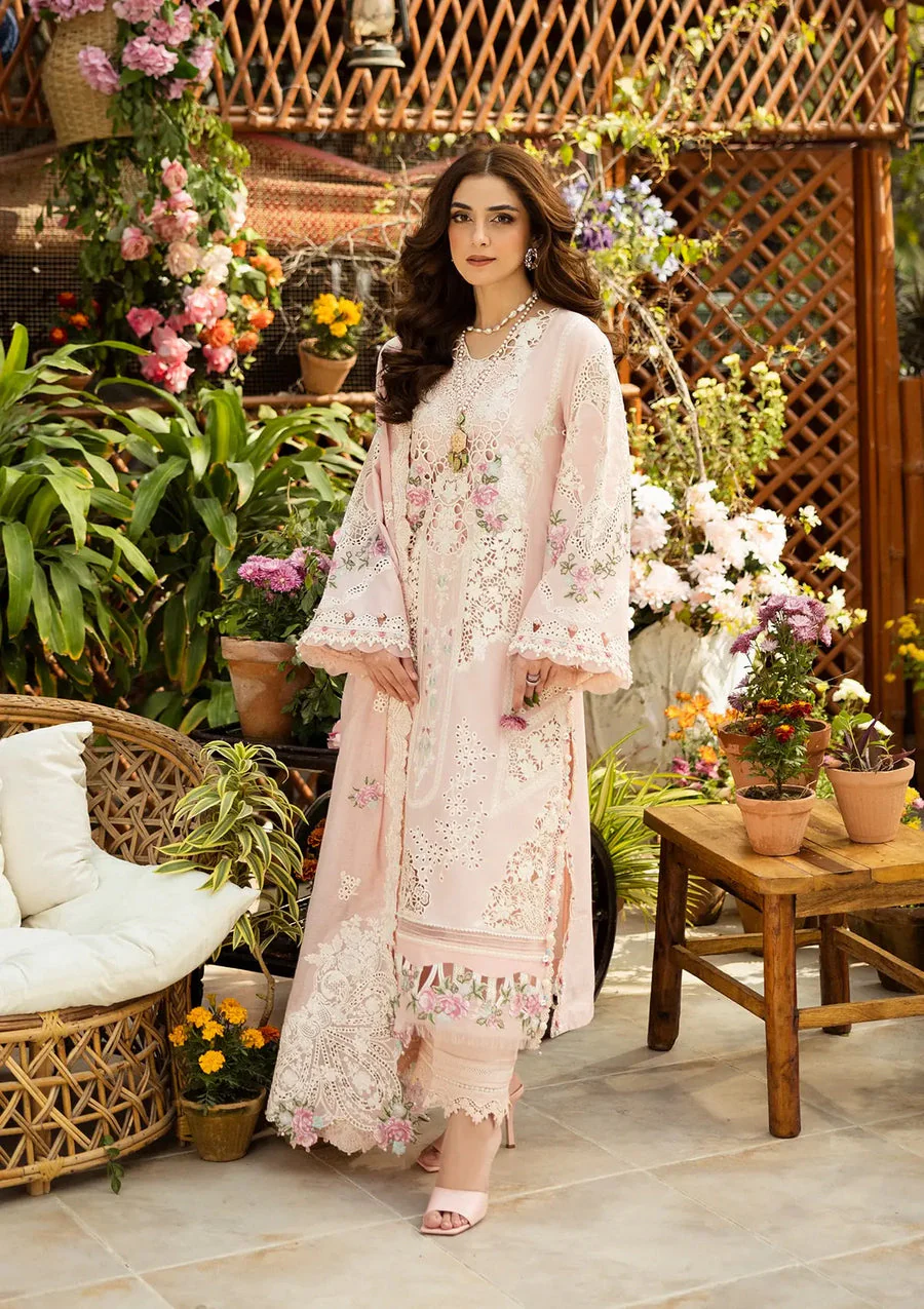 Elaf Premium ELM-2A Mahgul Luxury Lawn 2025