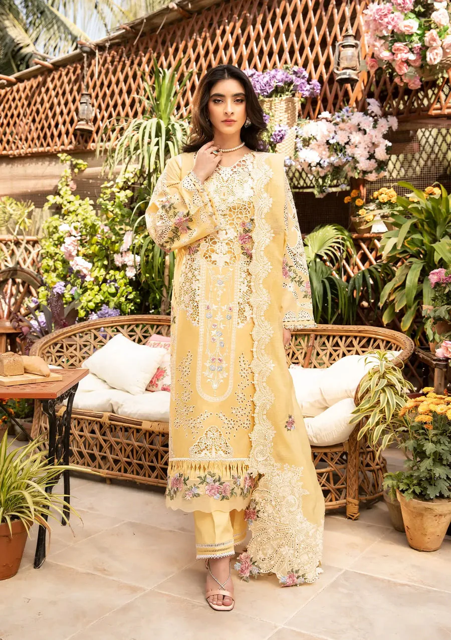 Elaf Premium ELM-2B Roshne Luxury Lawn 2025