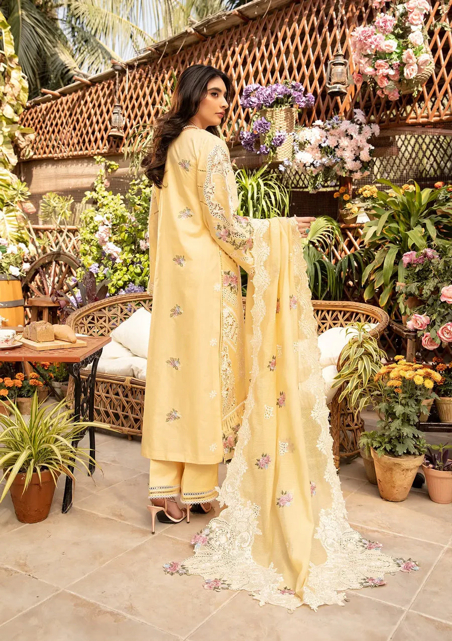 Elaf Premium ELM-2B Roshne Luxury Lawn 2025 - Image 2